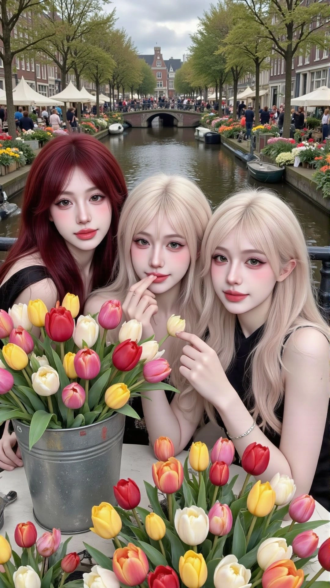 东京街头的樱雨