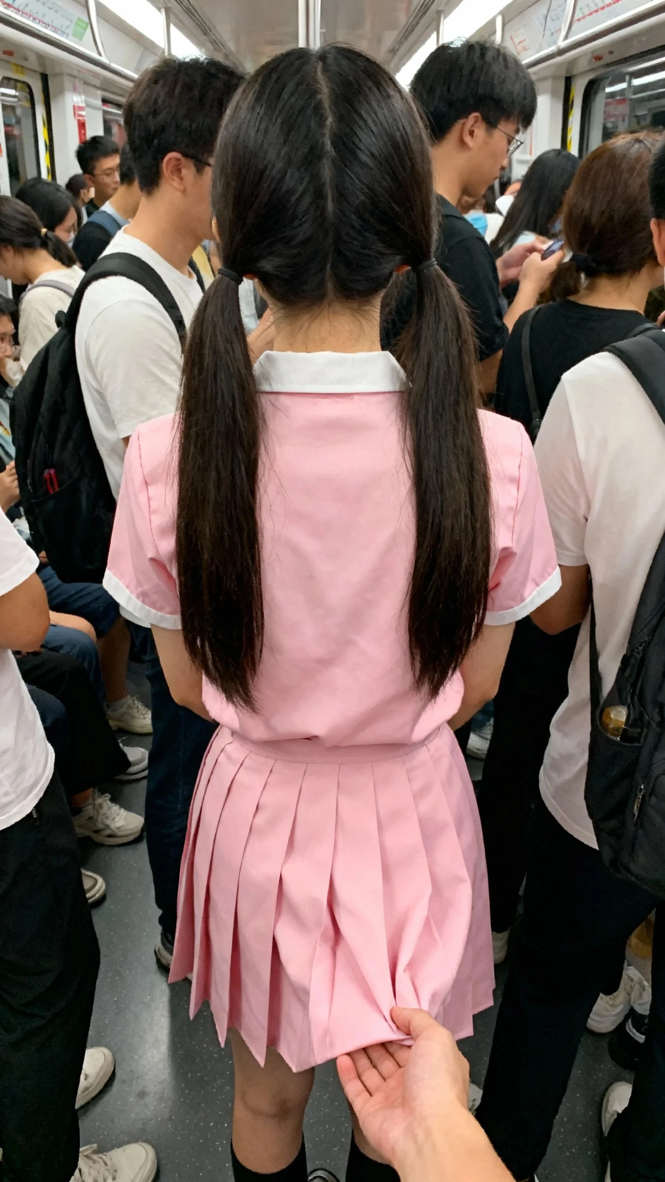 巧妙构图提示词，餐厅服务员