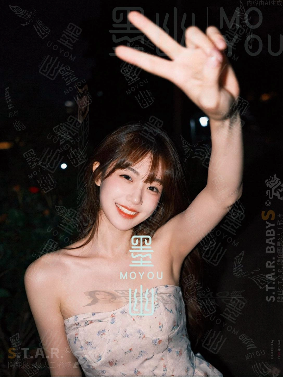 夜市穿成这样被堵路？摊主：还以为是女团半夜来拍夜游 MV！