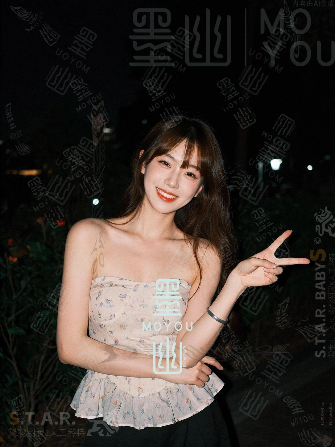 夜市穿成这样被堵路？摊主：还以为是女团半夜来拍夜游 MV！