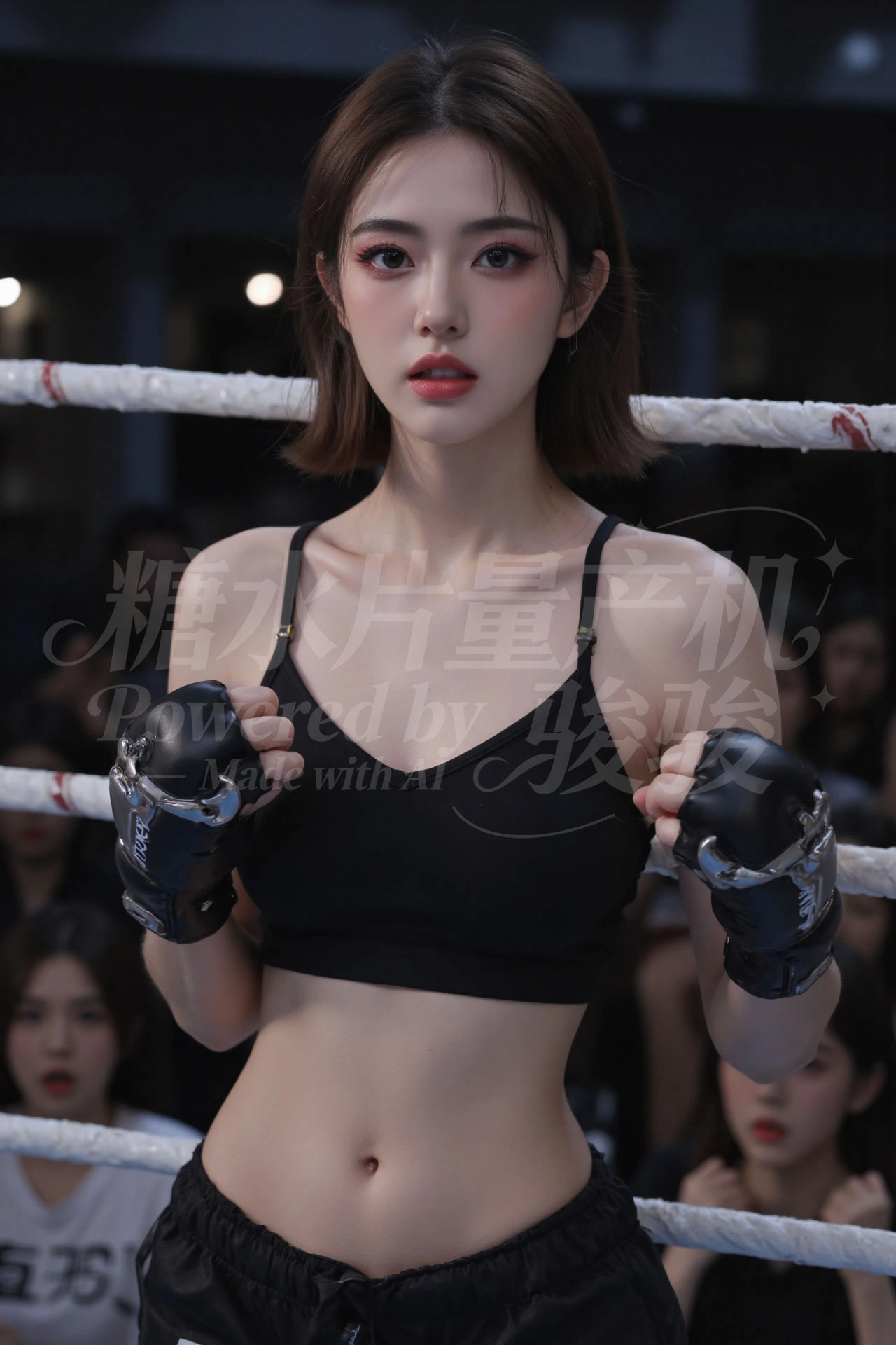 哈尔施塔特湖畔，一袭白裙与湖光教堂同框