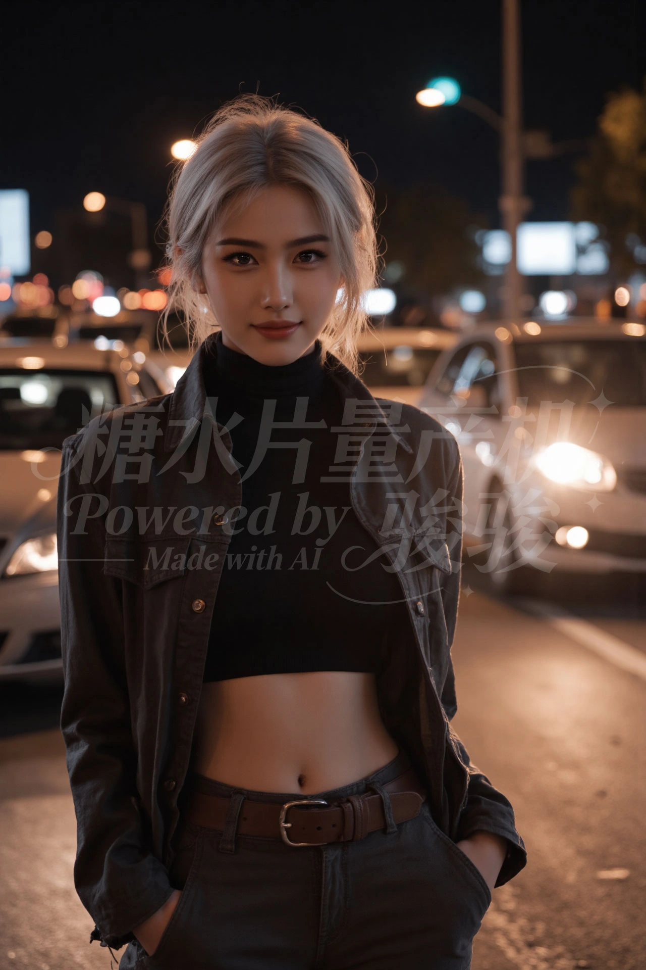 把火山岩的冷峻与少女的明媚，酿成了冰岛的野性诗画