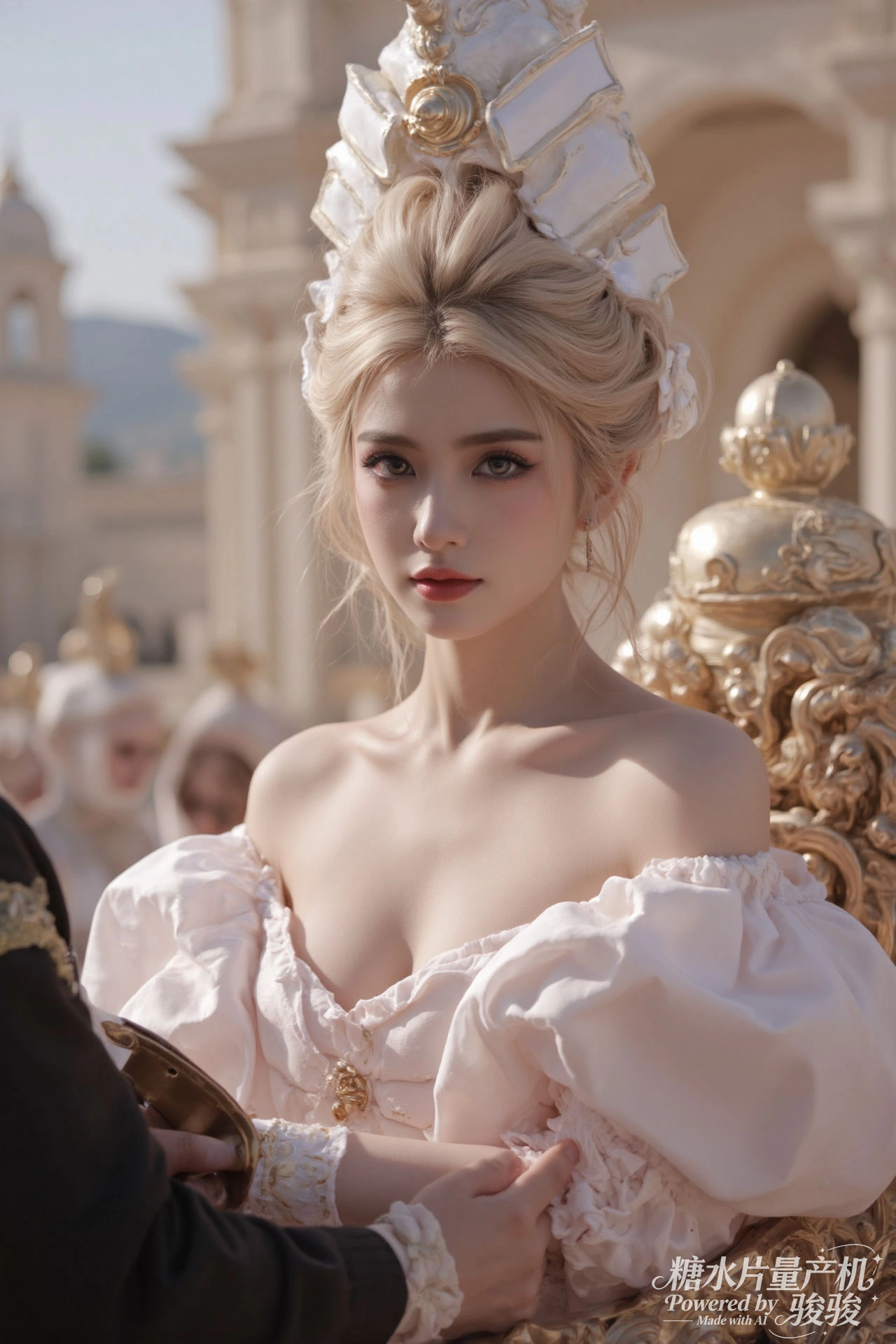 黑衫冷艳，职场干练，红唇夺目，御姐气场