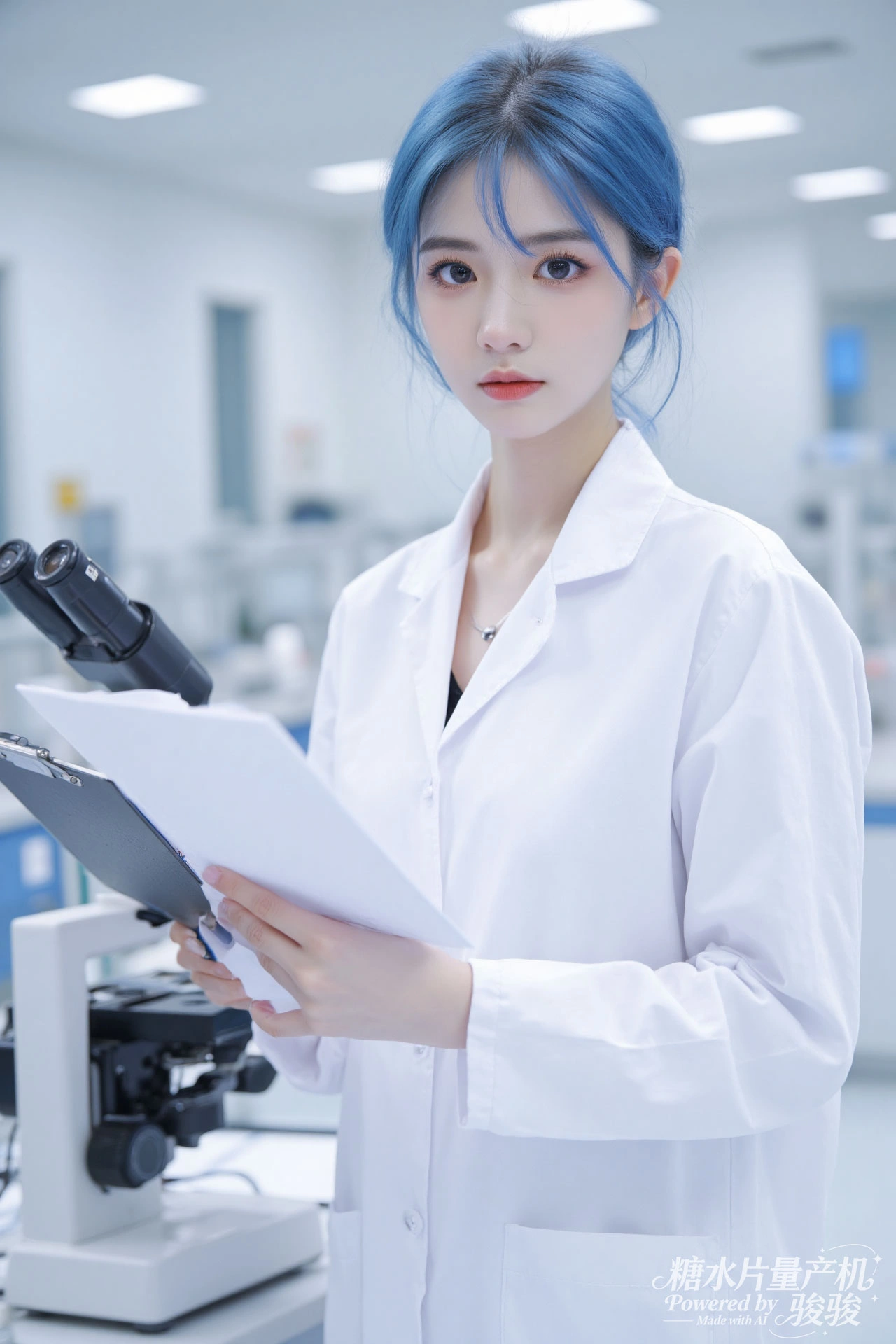 白裙空灵，花灯璀璨，花田幽蓝，仙女迷情