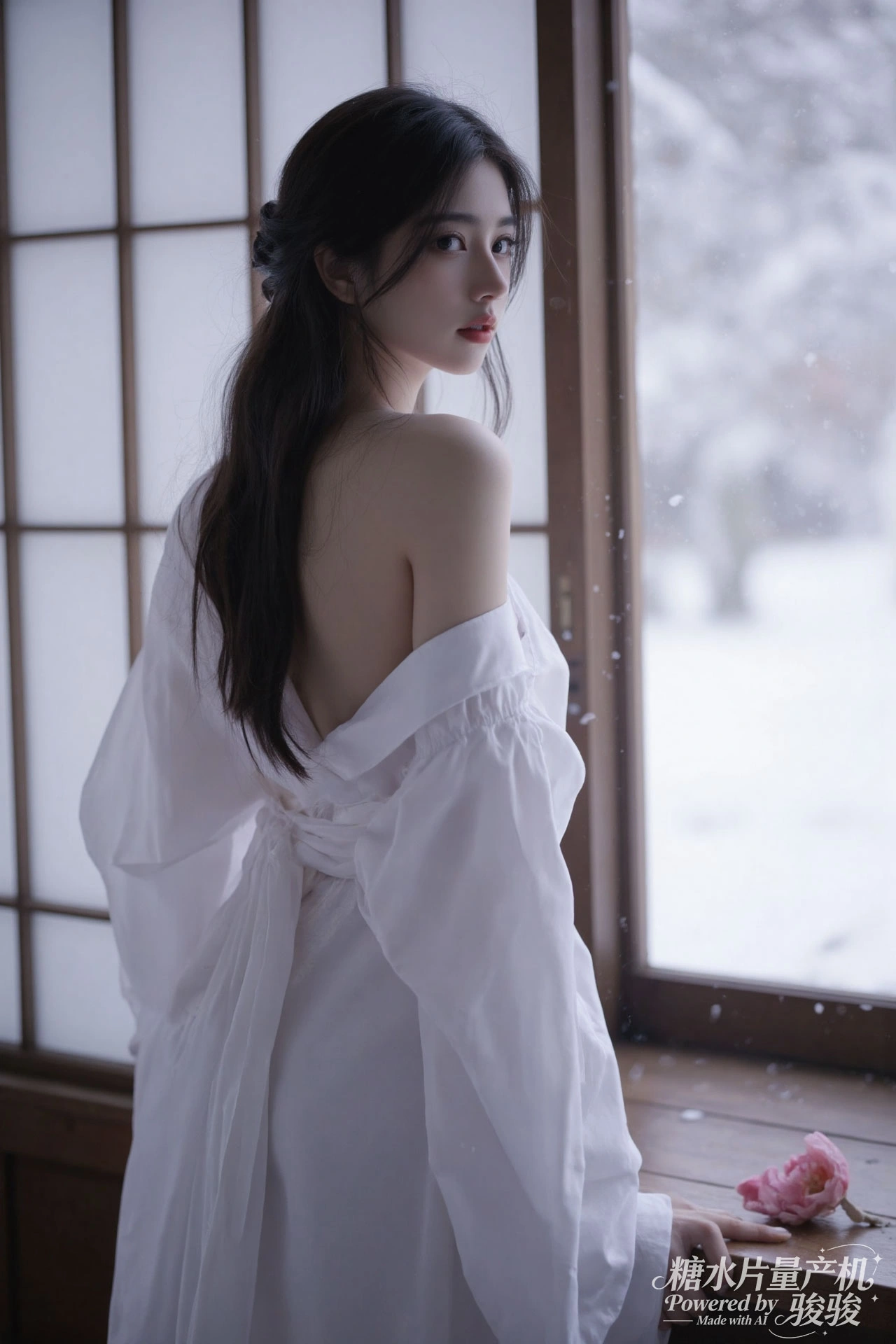 粉裙温柔，花束清新，少女甜美，花艺治愈