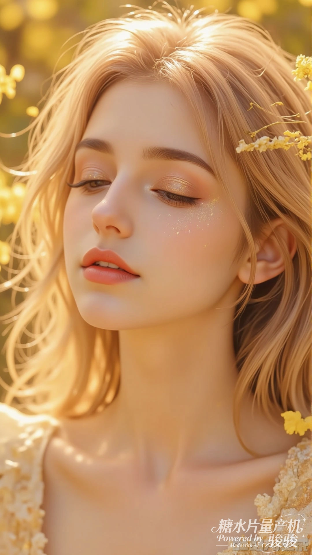 林间精灵，水漾仙姿