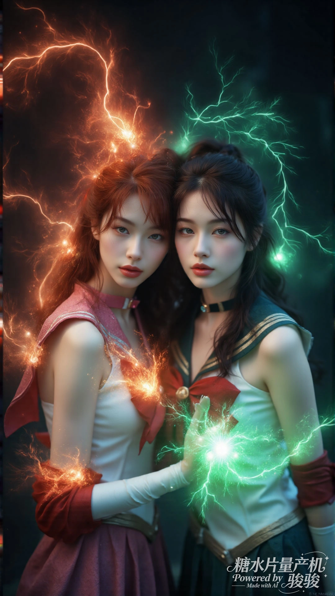 林间精灵，水漾仙姿