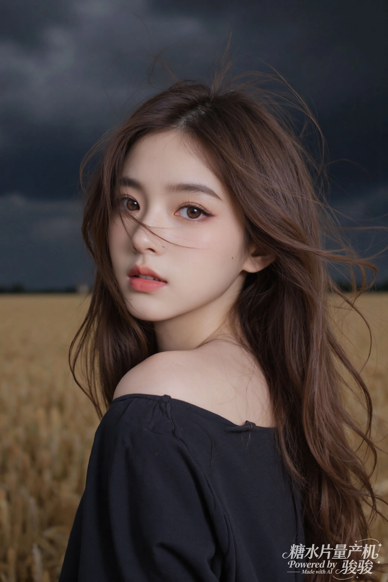 麦野风起，黑衣飒意