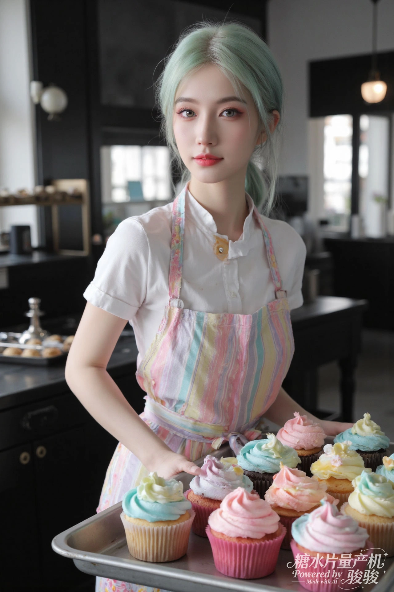 冰境双生，蓝纱幻梦