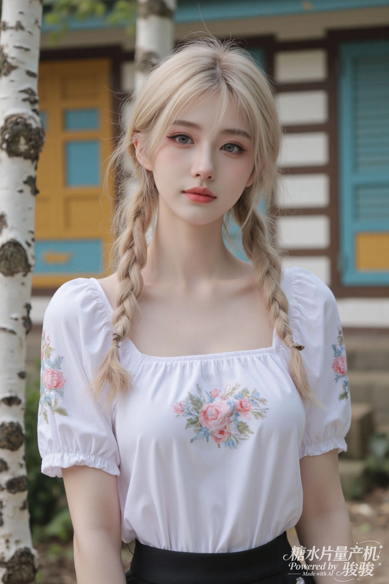 蝶吻绿发，花房仙踪