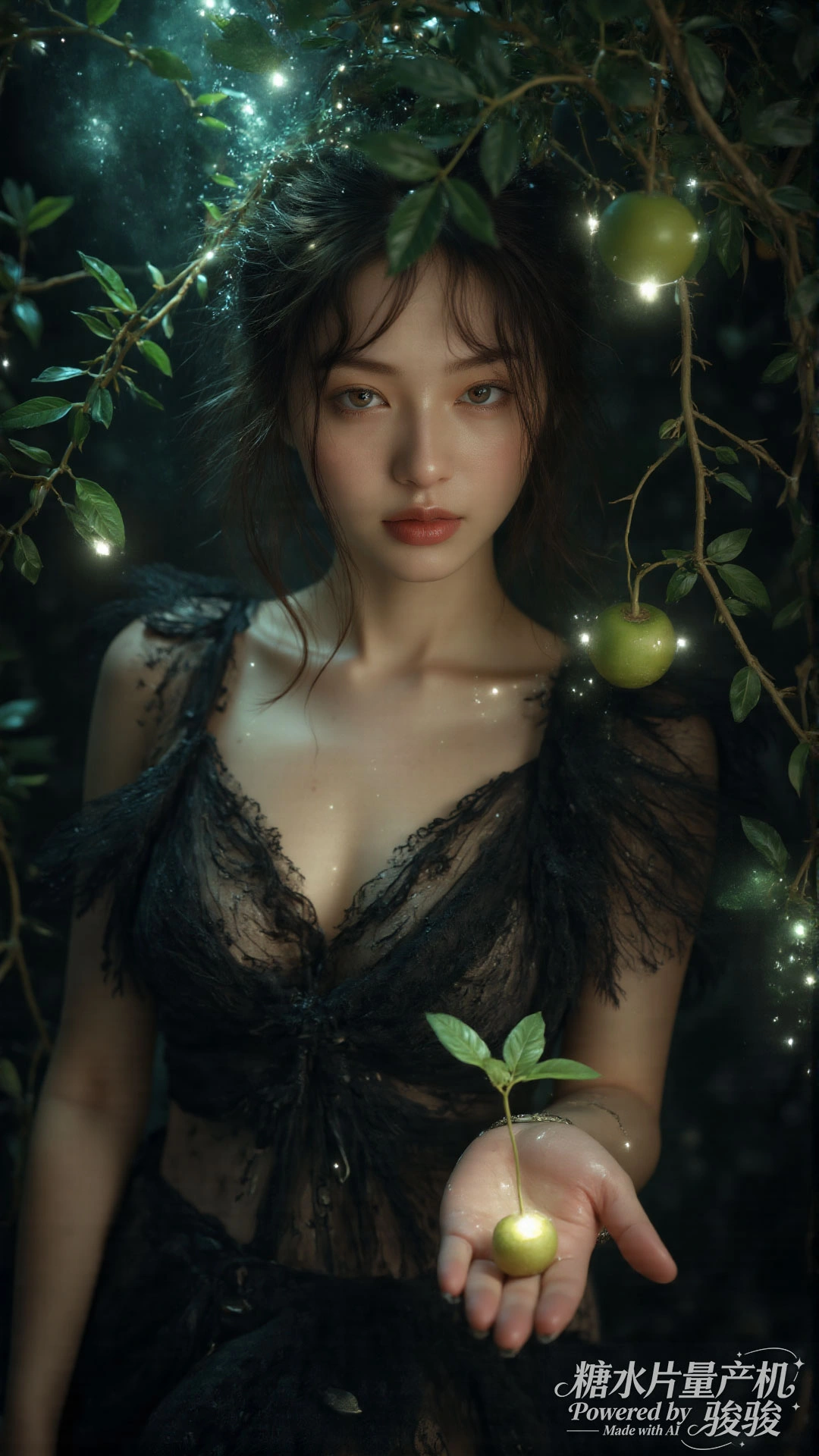 蝶吻绿发，花房仙踪