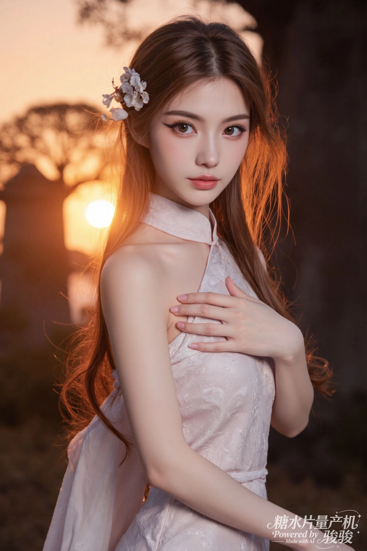 蝶吻绿发，花房仙踪