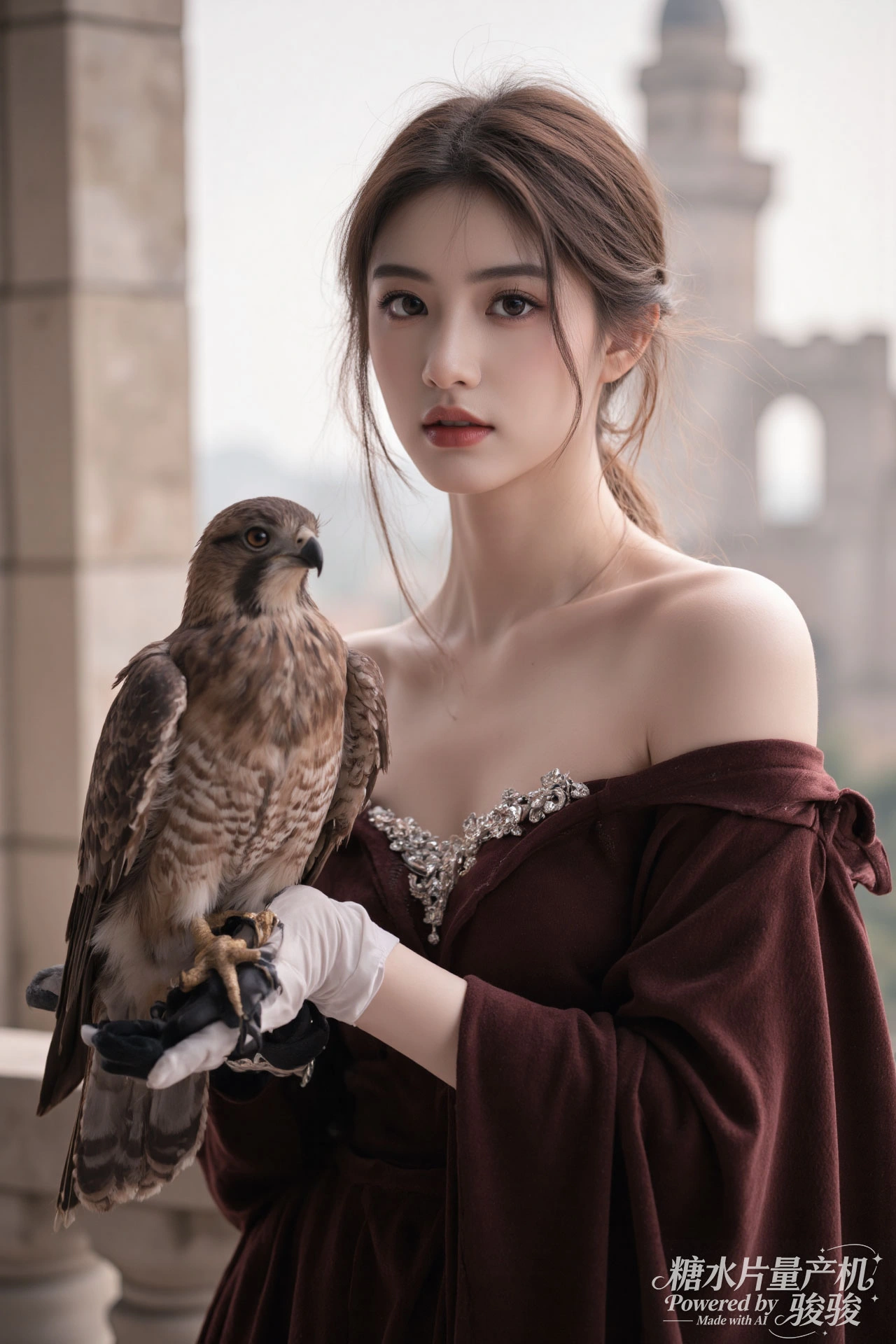 蝶吻绿发，花房仙踪