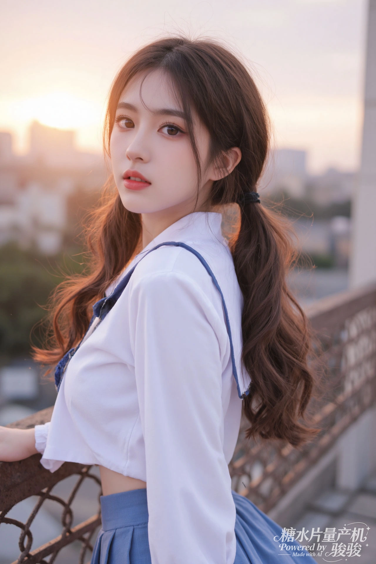 白裙与花影相拥，让自我在芬芳与梦幻的交融中，成了自然里一抹灵动的存在 ...