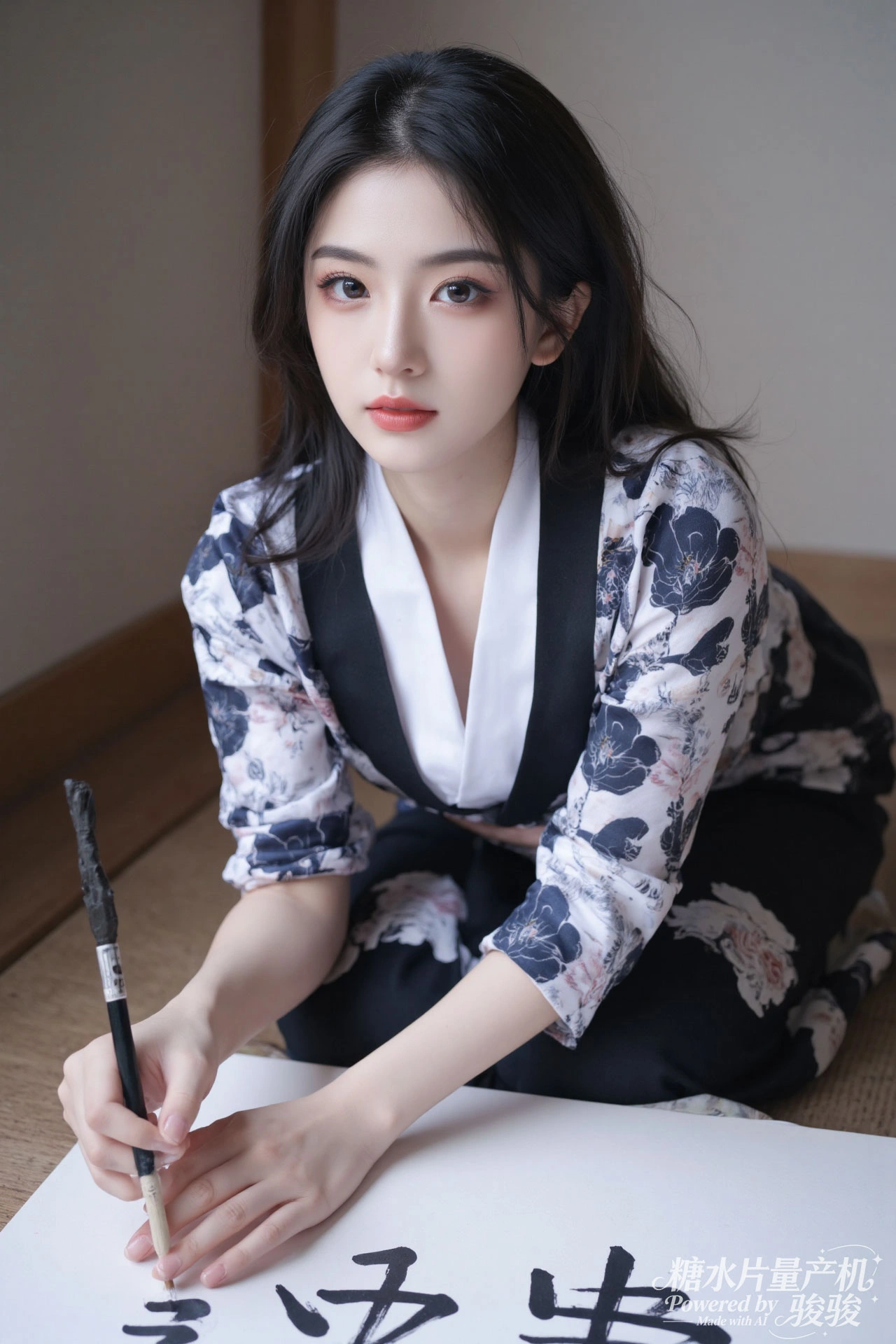 白裙与花影相拥，让自我在芬芳与梦幻的交融中，成了自然里一抹灵动的存在 ...