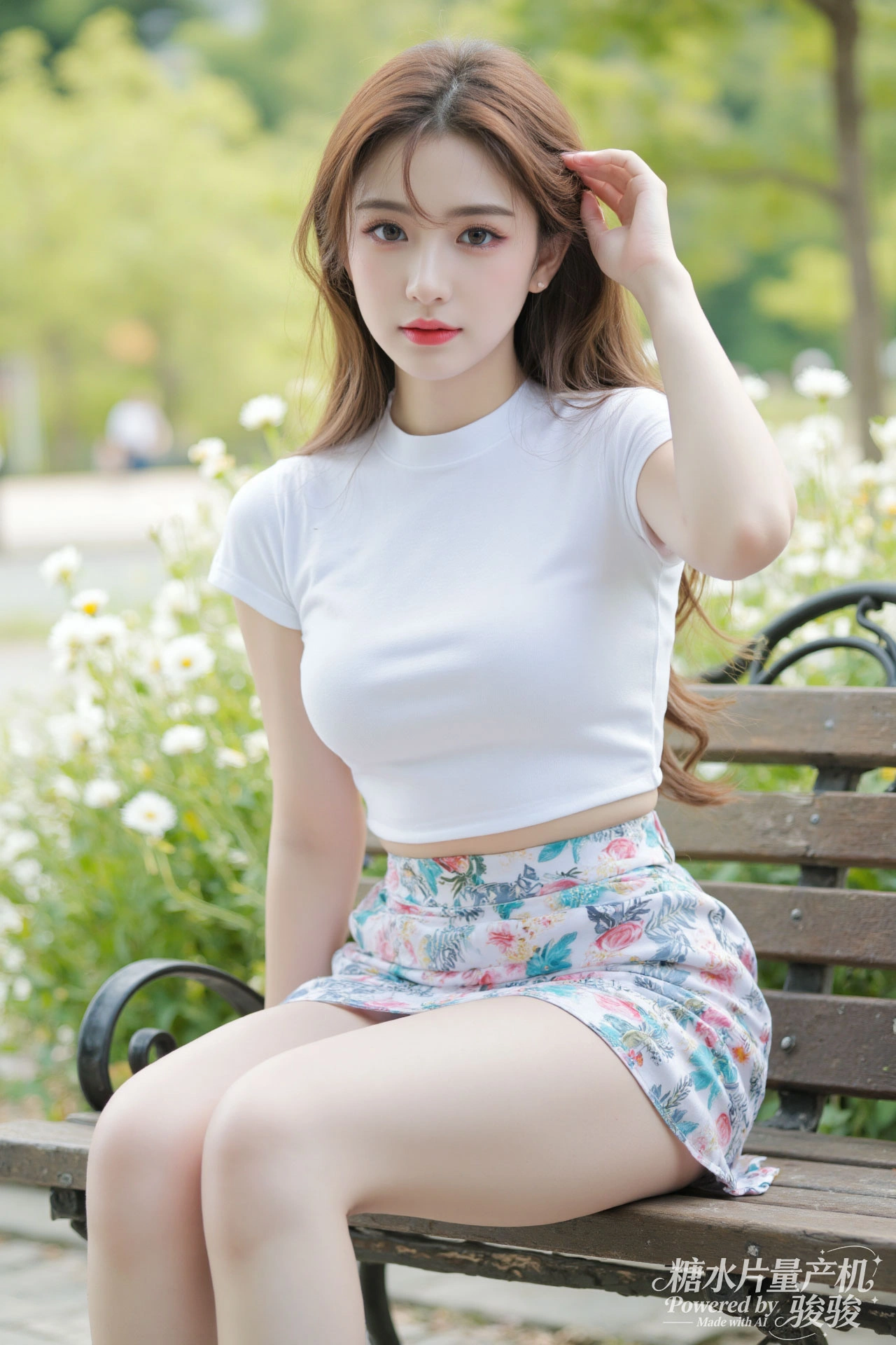 旧裙裹身，让自我在时光的褶皱中，凝成了一抹怀旧却鲜活的存在剪影