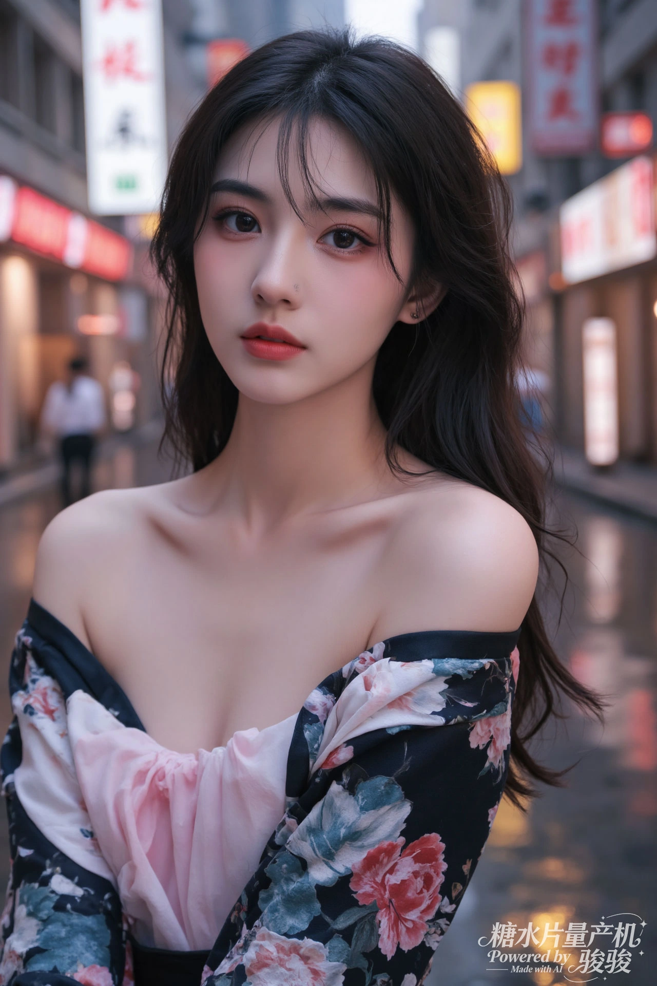 花衣绽放，让自我在传统与摩登的交融里，成了都市风情里的一抹灵动注脚