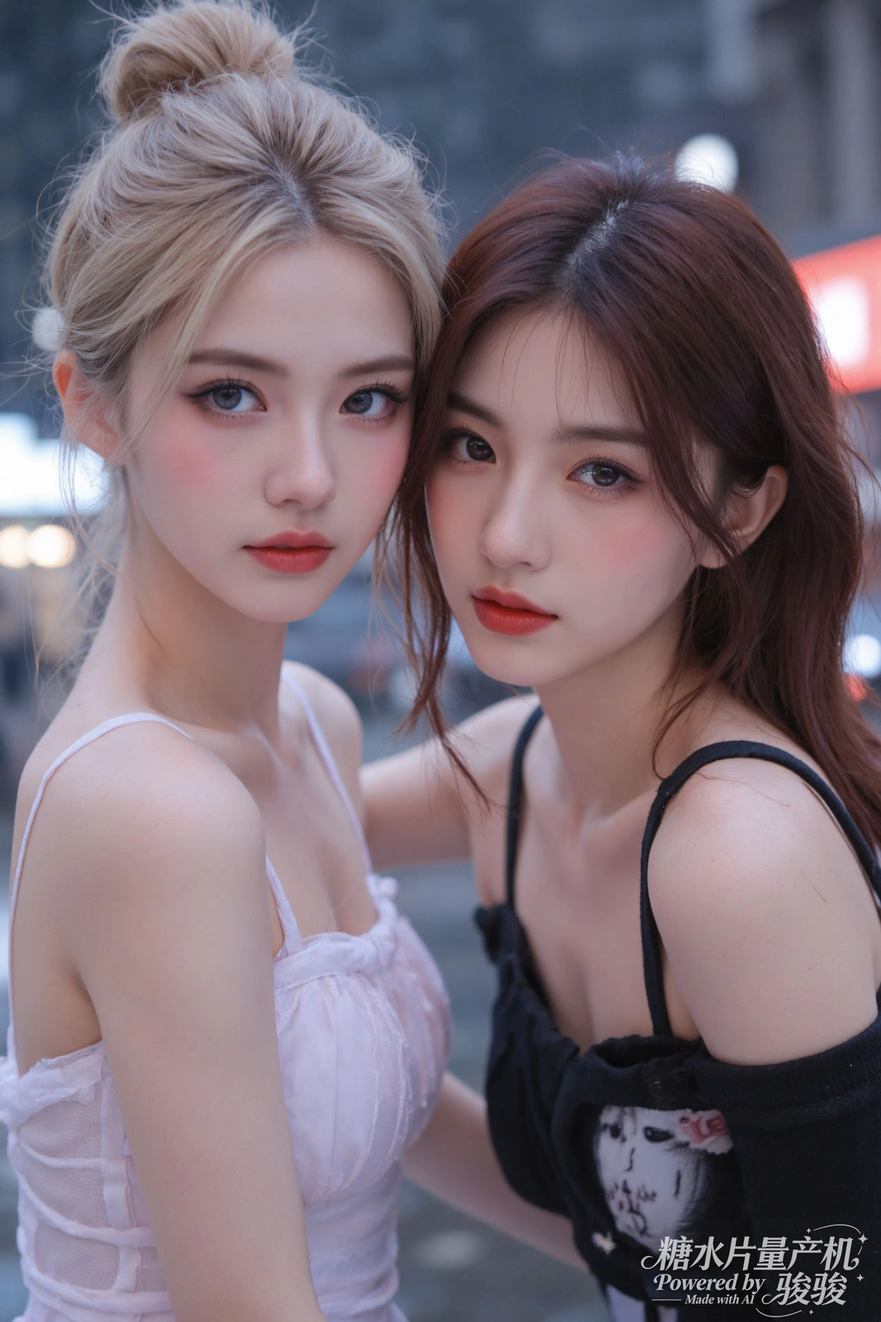 简约穿搭点亮夜色，让自我在都市的迷离与喧嚣中，成为一道独立且耀眼的存在风景 ...