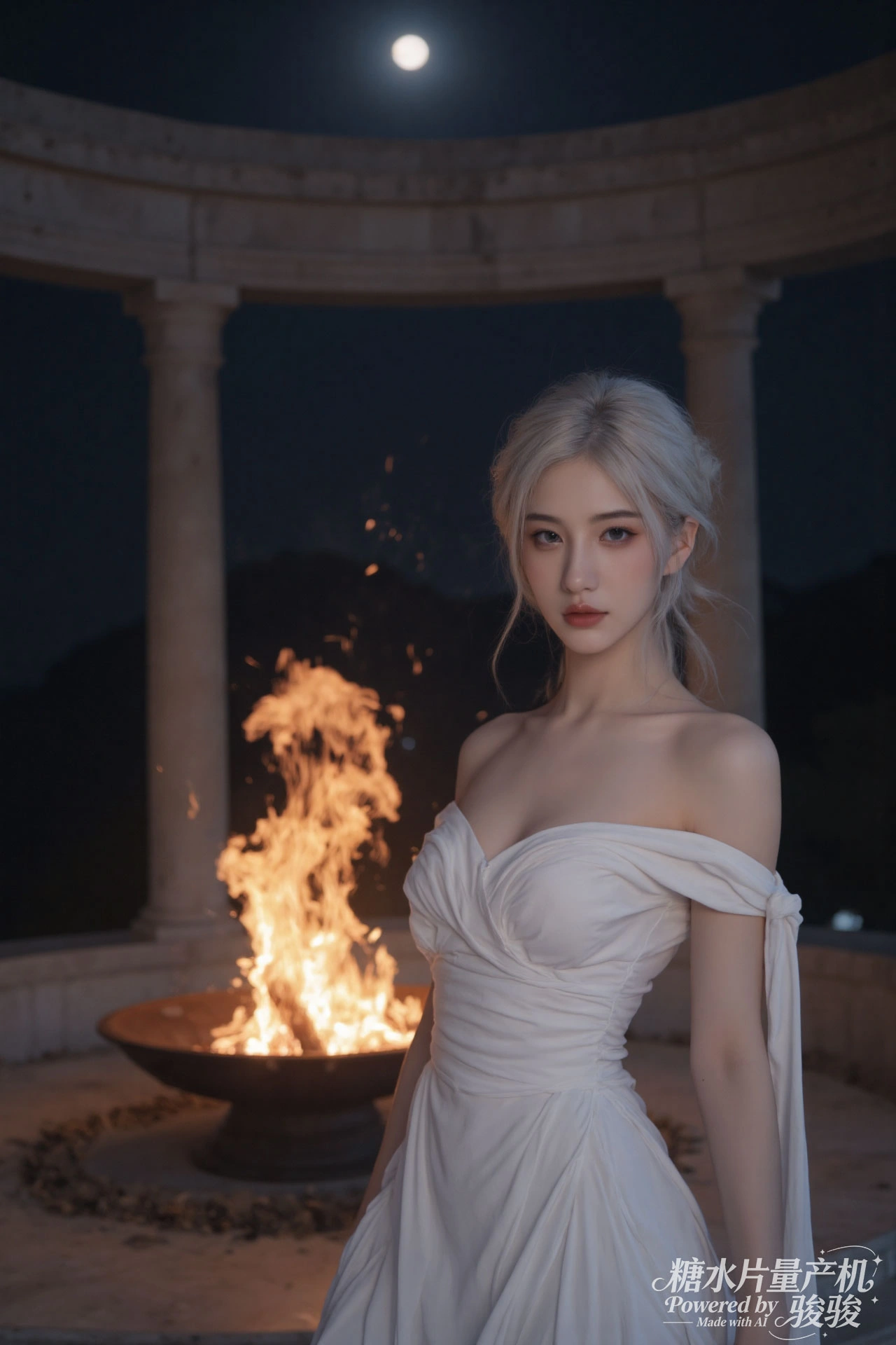 柔裙轻倚暮色，让自我在水城的浪漫与静谧中，成了运河边一抹诗意的存在剪影 ...