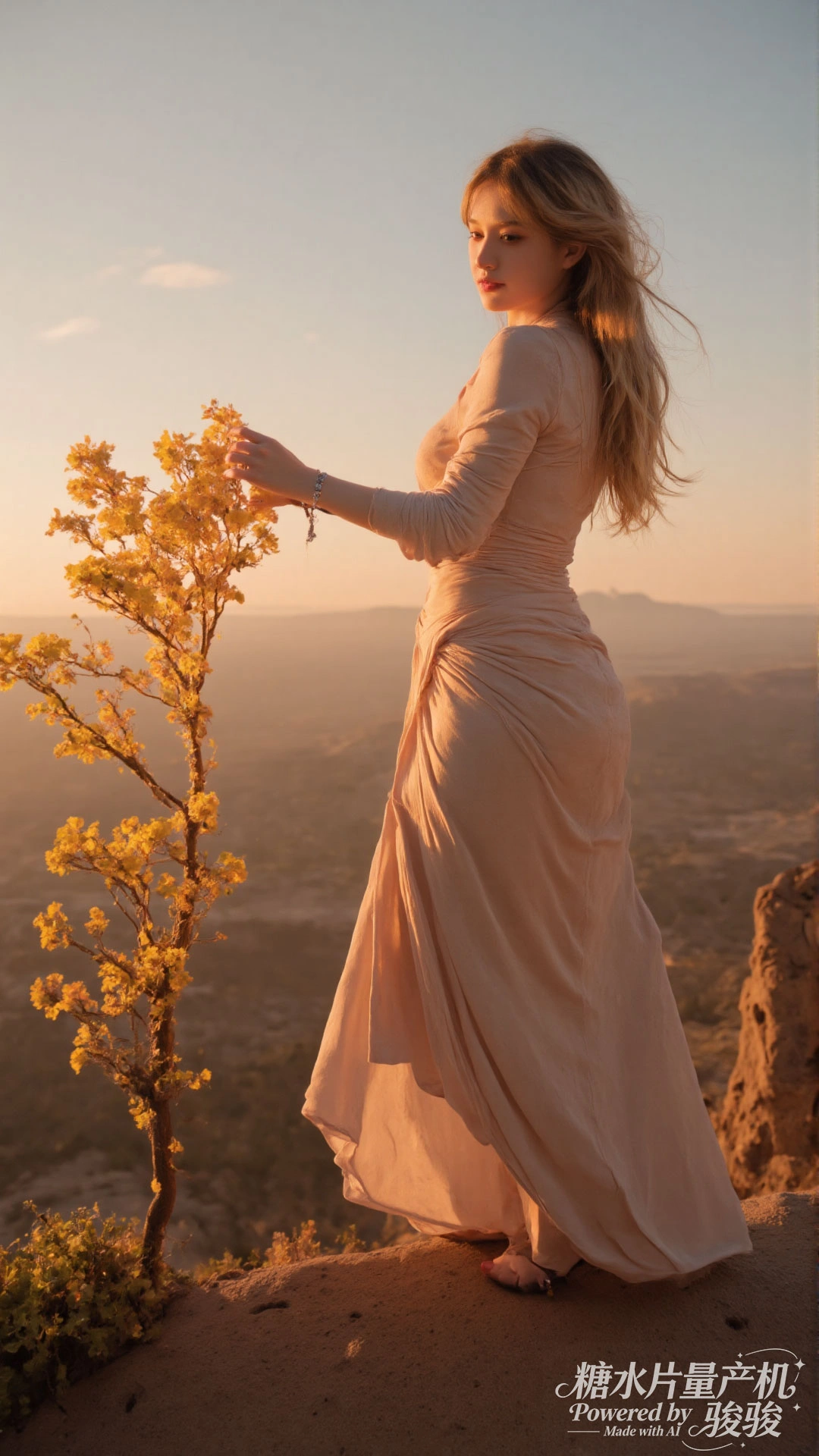 柔裙轻倚暮色，让自我在水城的浪漫与静谧中，成了运河边一抹诗意的存在剪影 ...