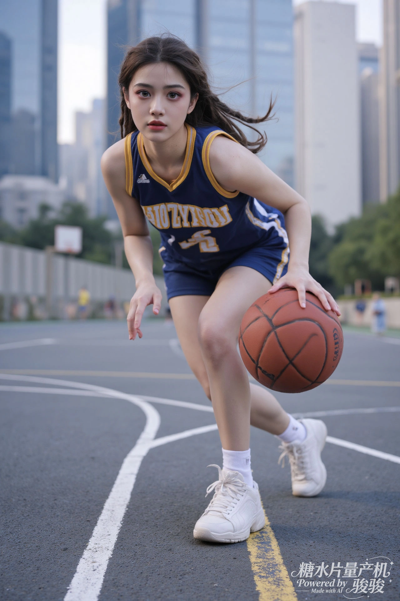 轻盈姿态仰望云端，让自我在都市的宏大与个体的渺小间，锚定了一份向上的存在张力 ...