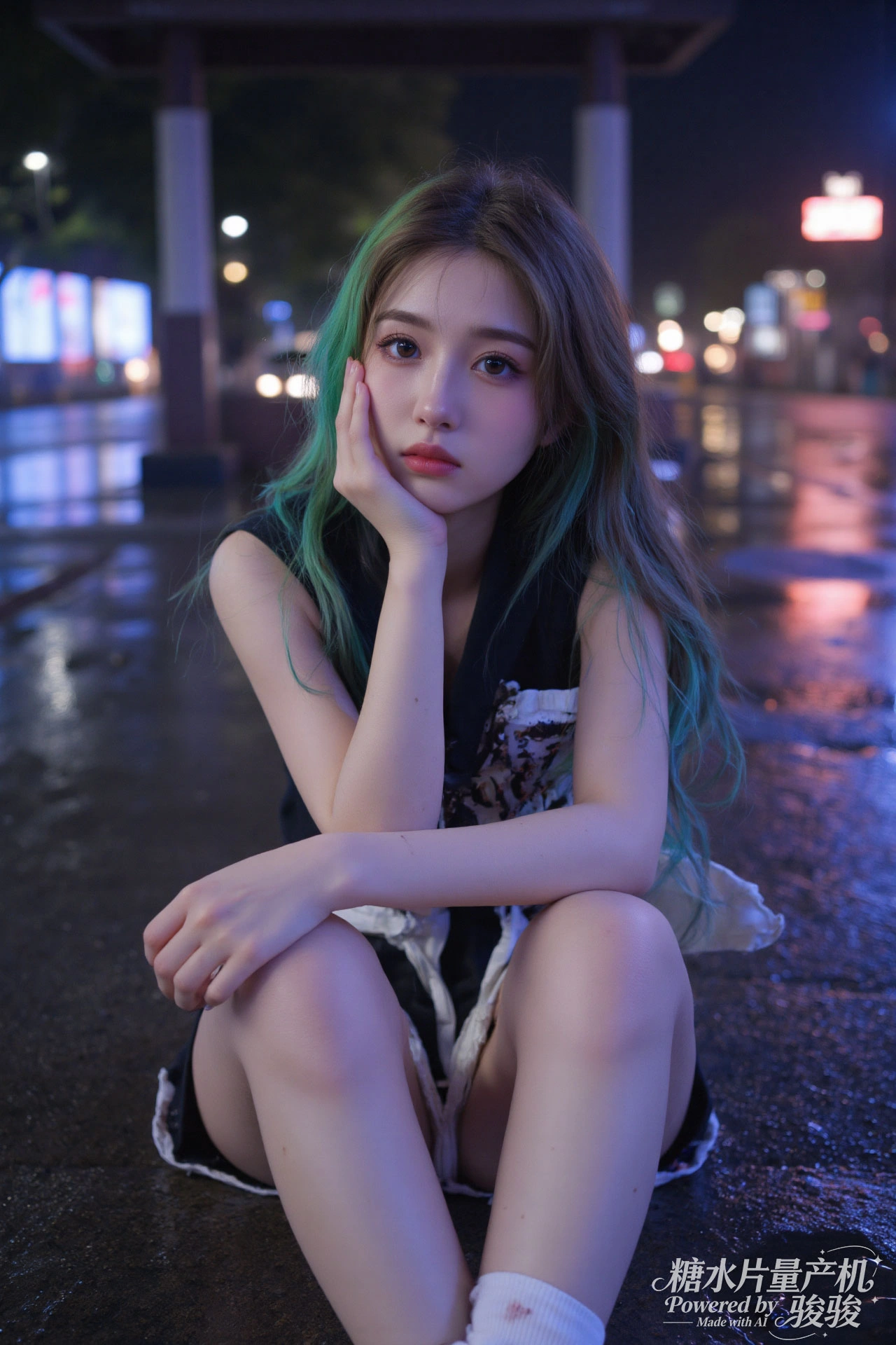 轻盈姿态仰望云端，让自我在都市的宏大与个体的渺小间，锚定了一份向上的存在张力 ...