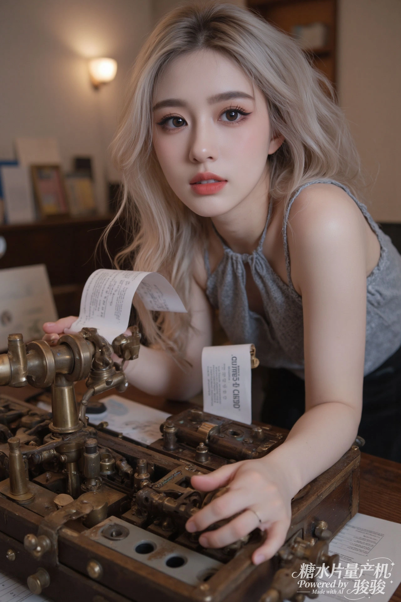 素衣融入自然，让自我在幽暗与天光的碰撞里，成了原始丛林里一抹灵动的存在微光 ...