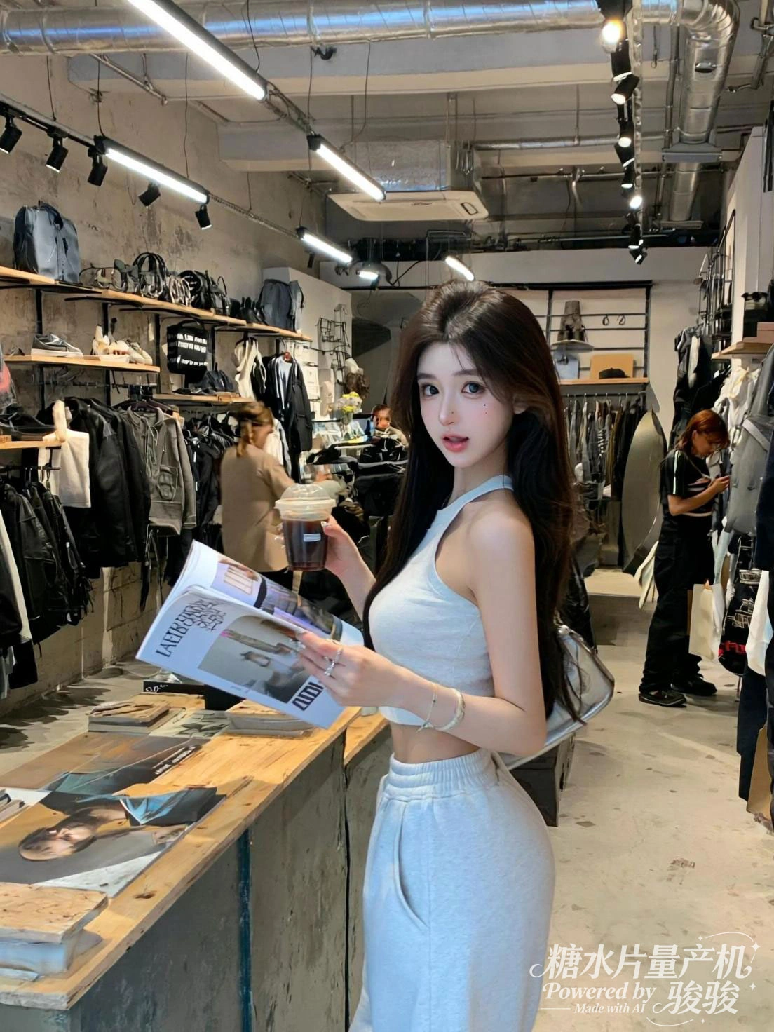 运动装饮水，汗水在肌肤闪烁，在都市活力与运动张力交织中，青春气息里鲜活 ...