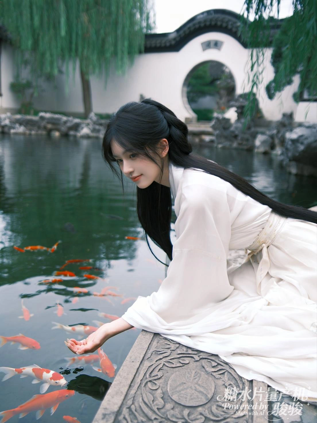 黑金纹样长褂慵懒卧于沙发，在奢华的肌理与慵懒的姿态交融中，摩登雅致里魅惑 ...