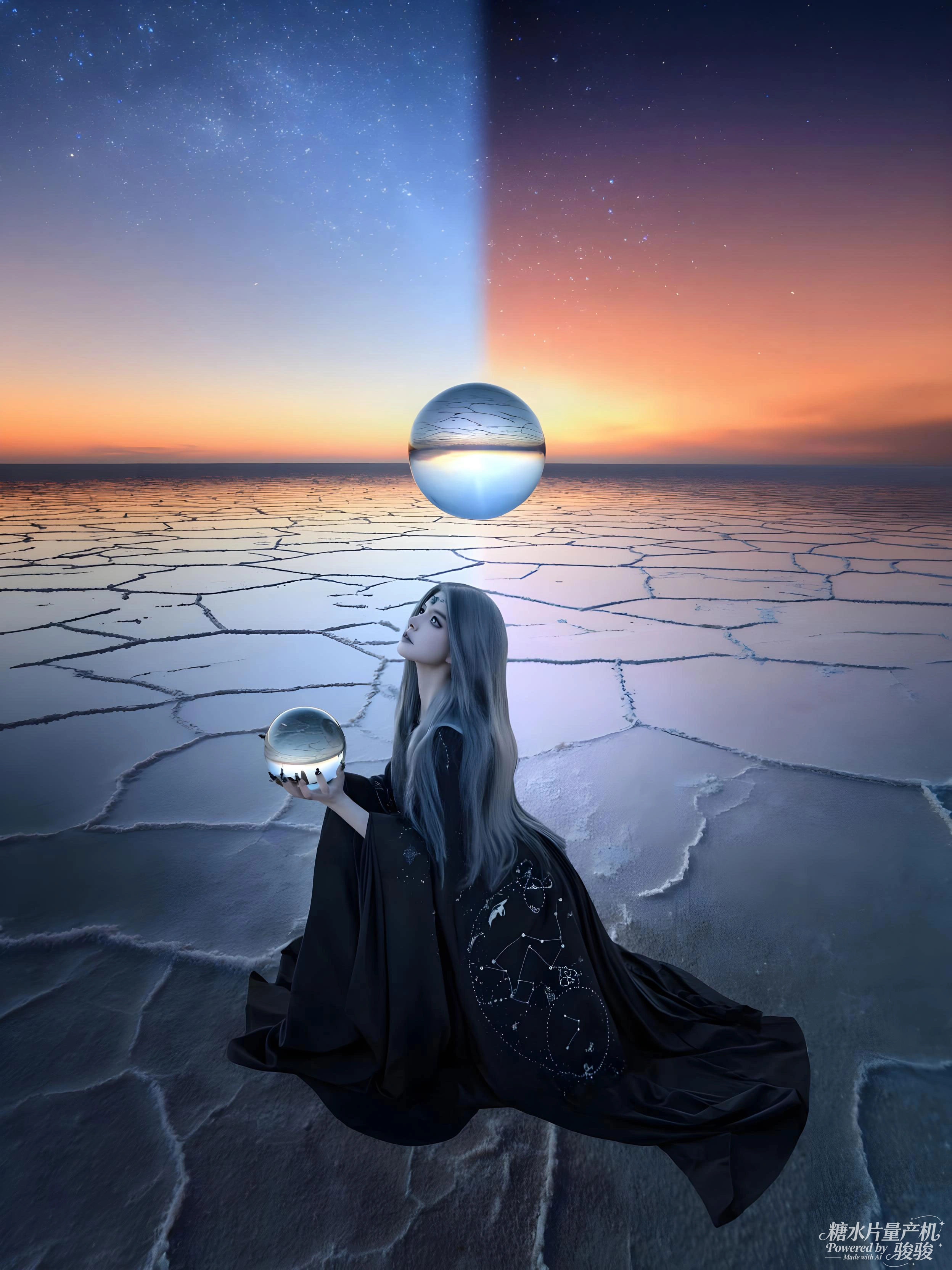 斯莱特林校服调配绿液，药罐腾起青烟，在复古烛火与神秘药剂交织中，魔法世界里神秘 ...