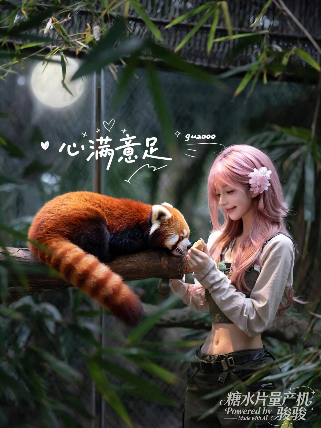 金纹汉服执团扇，青烟袅袅萦绕，在雕梁画栋与华贵纹饰交织中，东方古典里雍容 ...