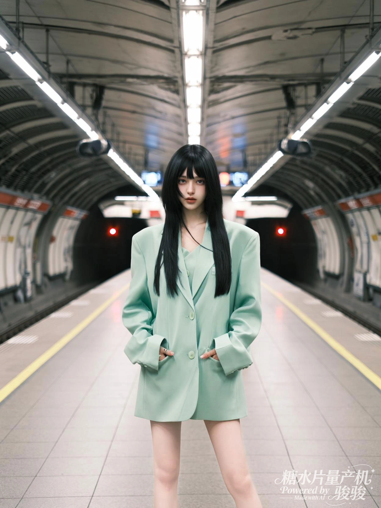 银发落满细雪，冬日的清冷与圣瓦西里大教堂的瑰丽交织