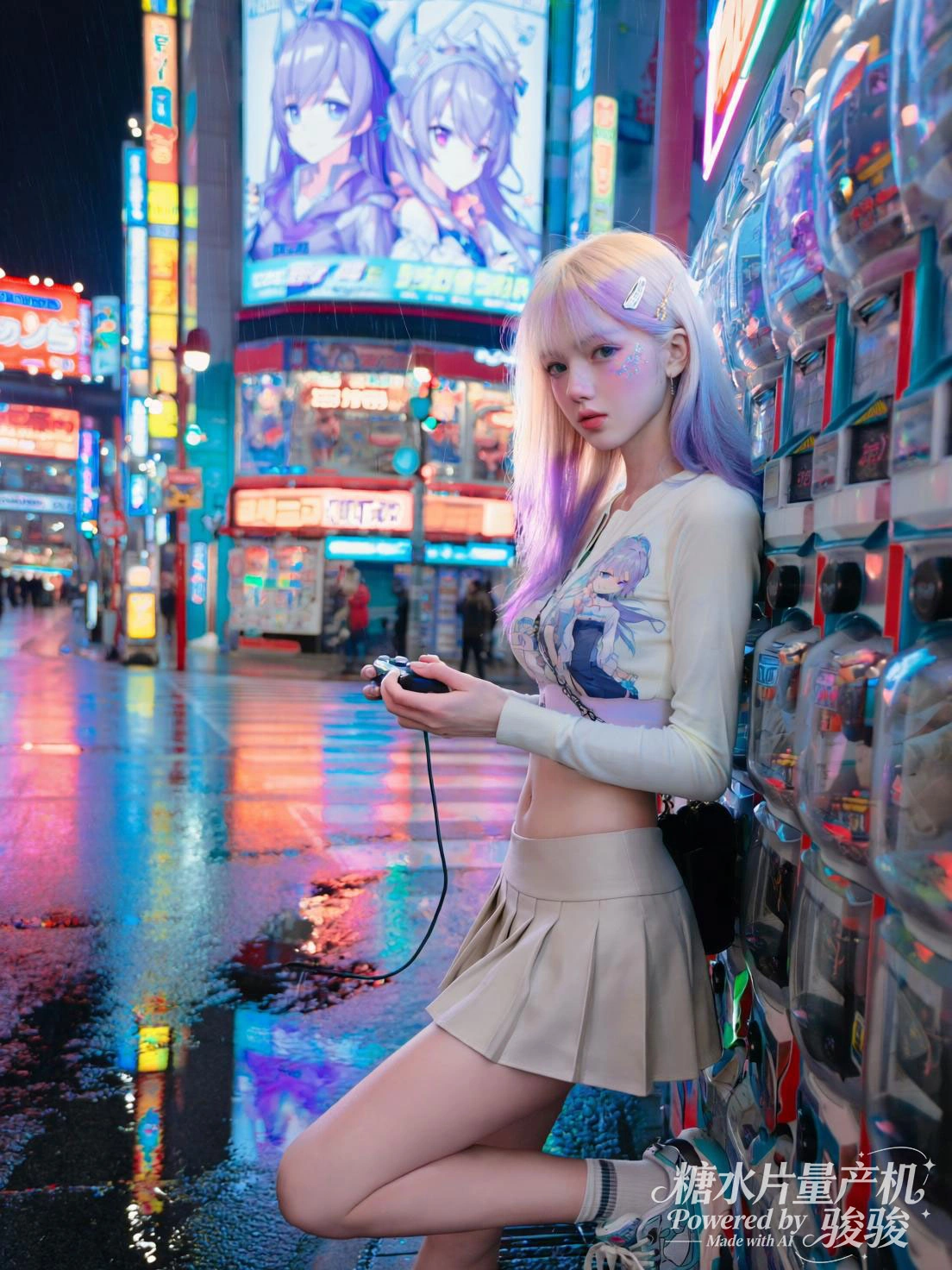 波西米亚长裙，彩发飞扬，撒落彩砂，驼铃的异域与纱裙的浪漫交织