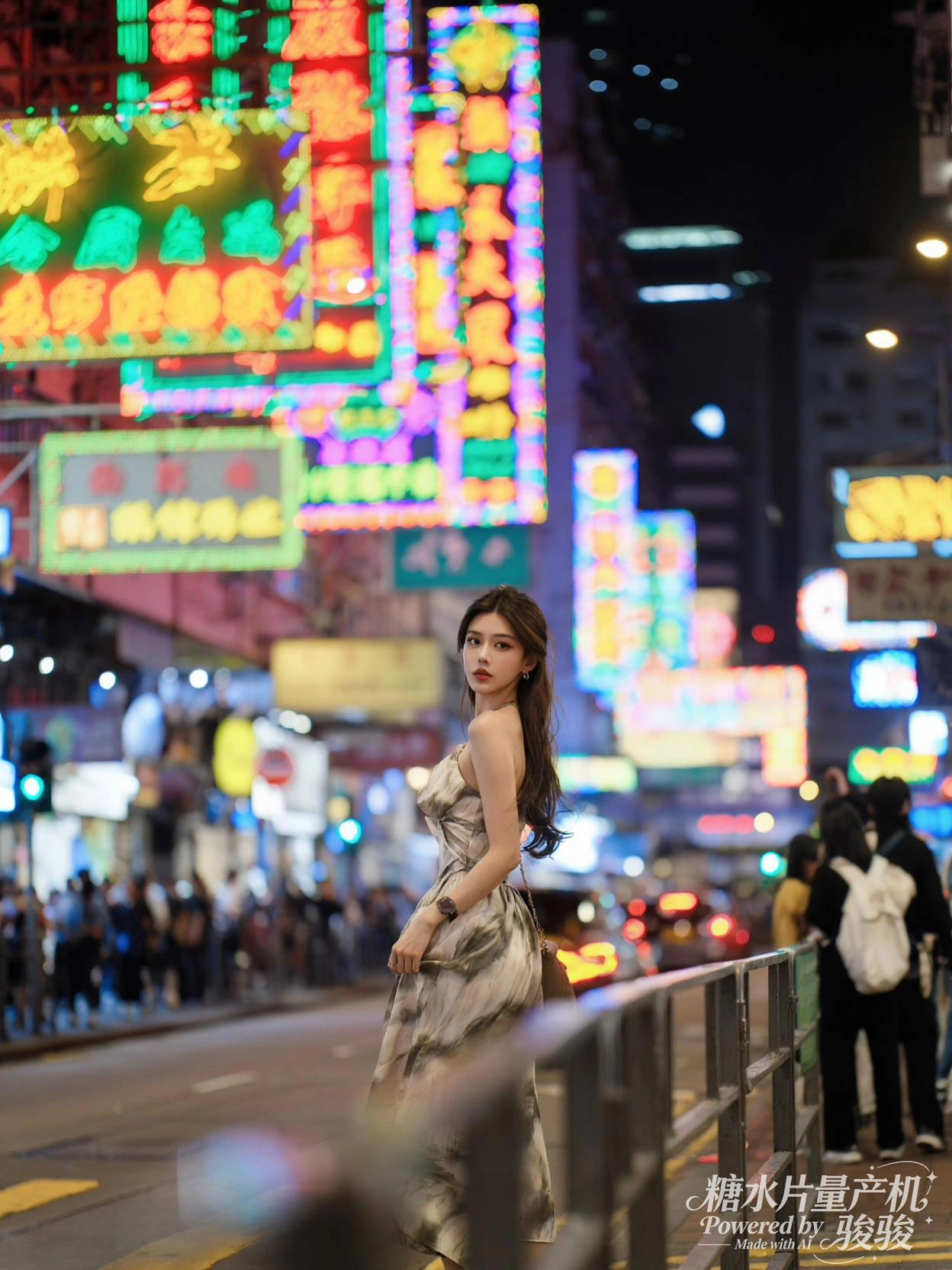 唐风襦裙，头戴精致发饰，现代家居与传统服饰的碰撞