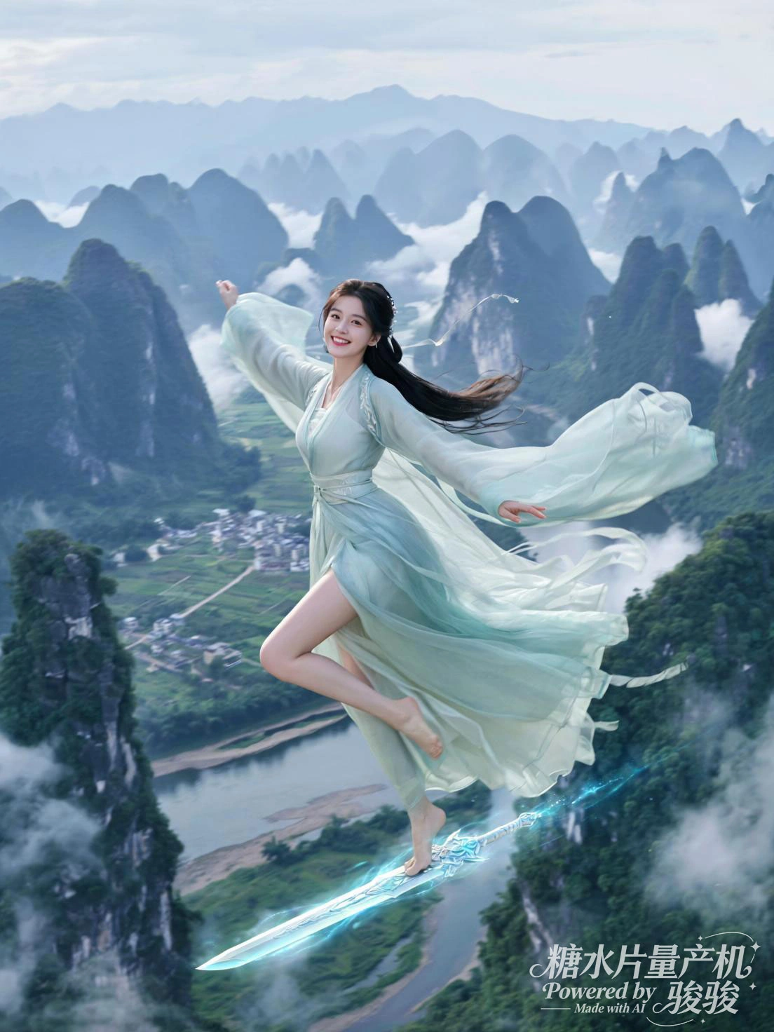 做旧牛仔外套，染着渐变彩发，斑斓的艺术涂鸦与穿搭的潮酷交织