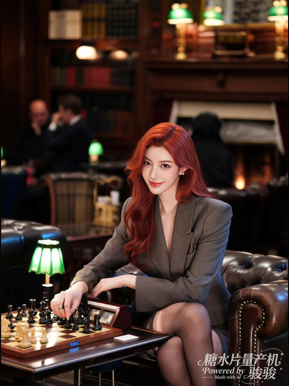 做旧牛仔外套，染着渐变彩发，斑斓的艺术涂鸦与穿搭的潮酷交织