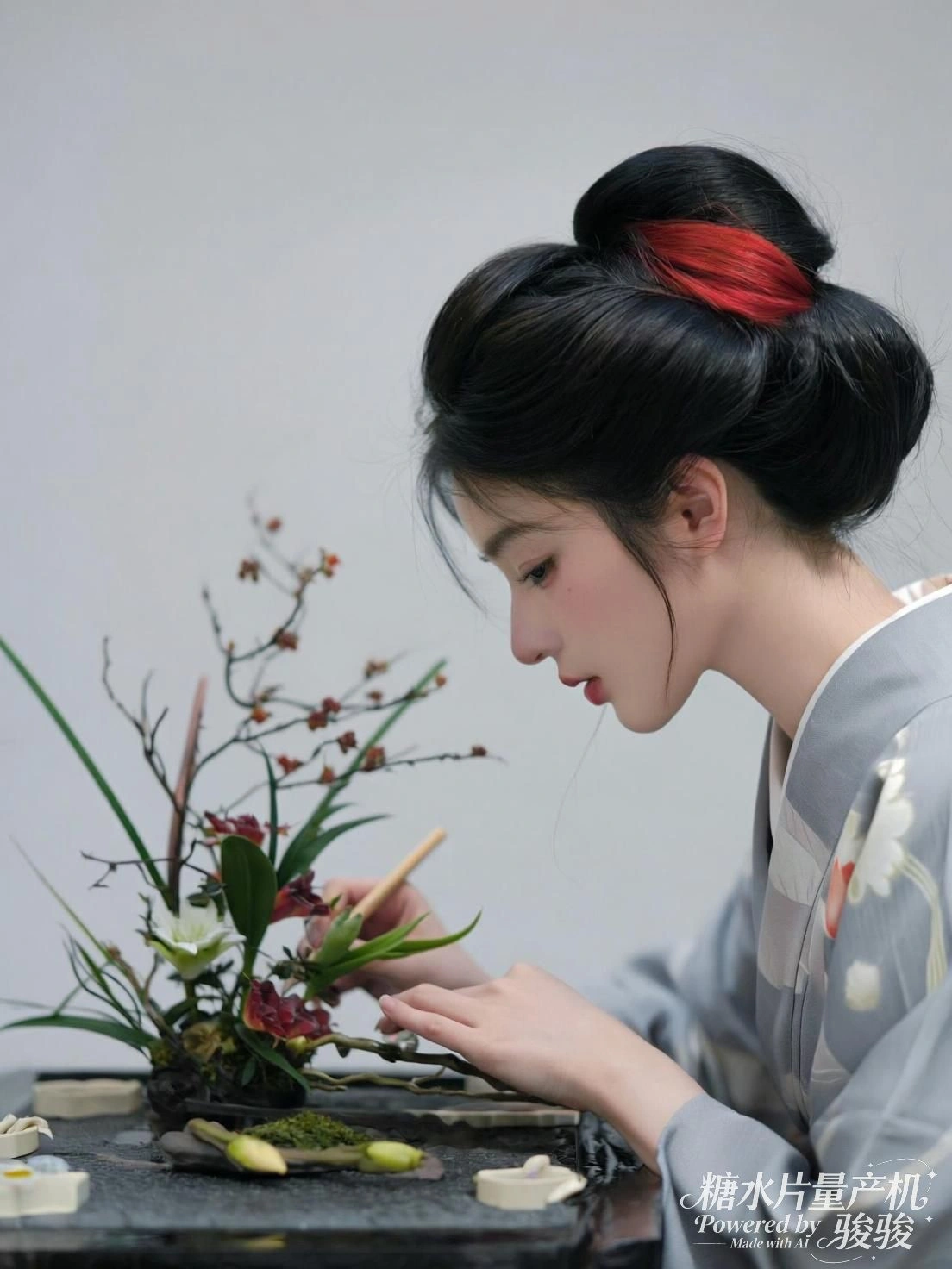 银灰魅惑，深黑璀璨，烟雾缭绕的奢华氛围与服饰的性感交织