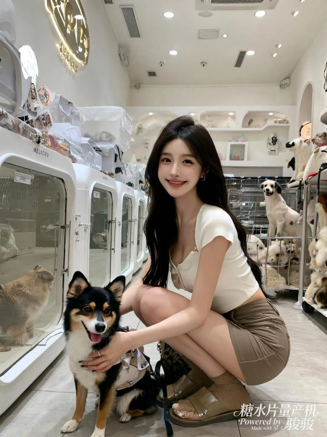 发丝被晚风扬起，周围野花点缀着铁轨碎石，落日的温柔与音乐的随性交织