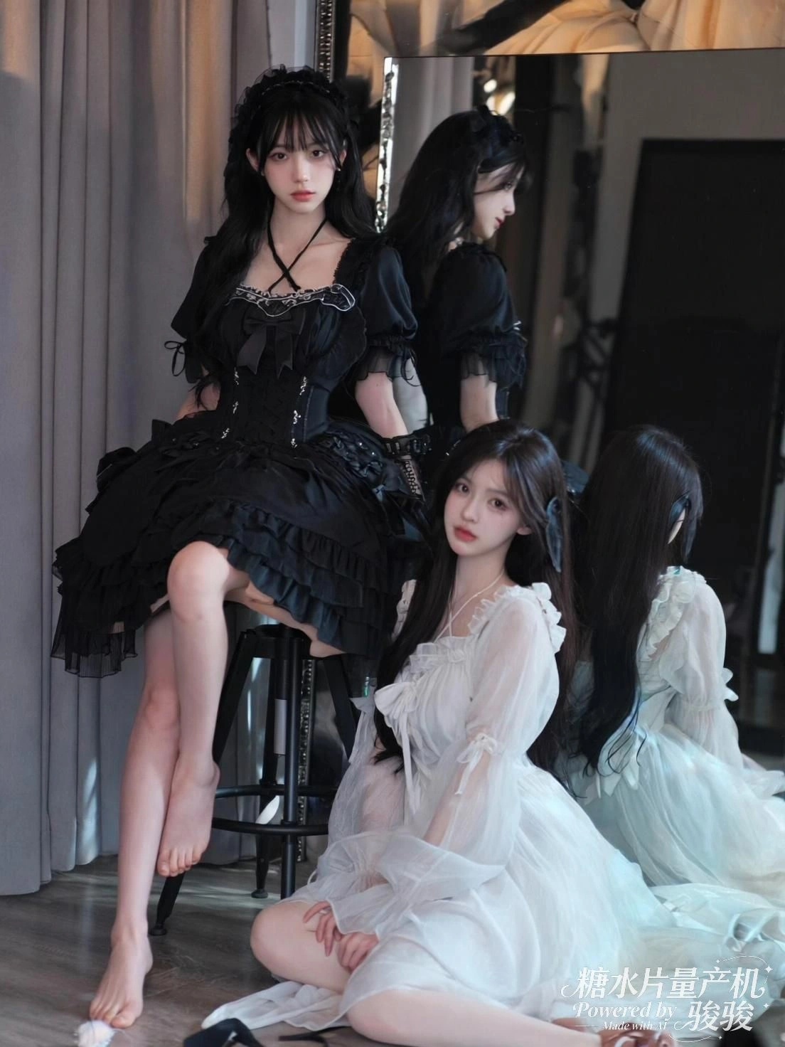 发光的建筑模型如真实都市般林立，火柴的火焰成为画面的焦点，奇思与梦幻交织 ...