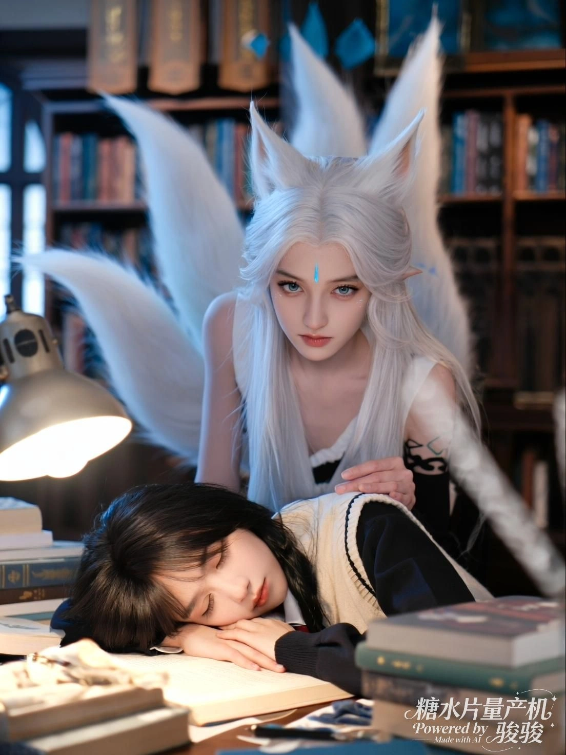 在钢索上，她以轻盈对抗重力，以色彩对抗铁的秩序