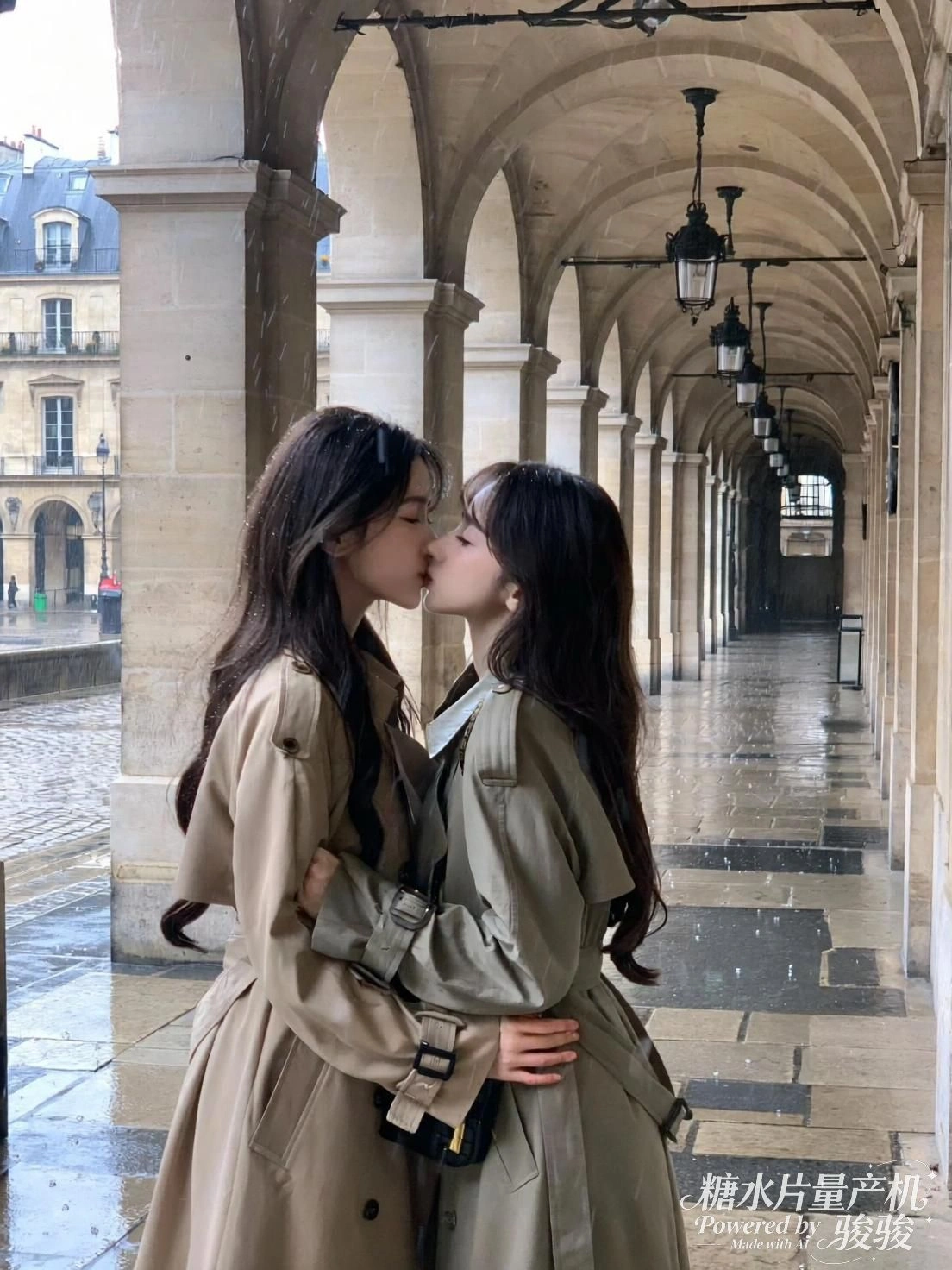 红裙铺展于陈列床，她以姿态打破空间的沉默秩序