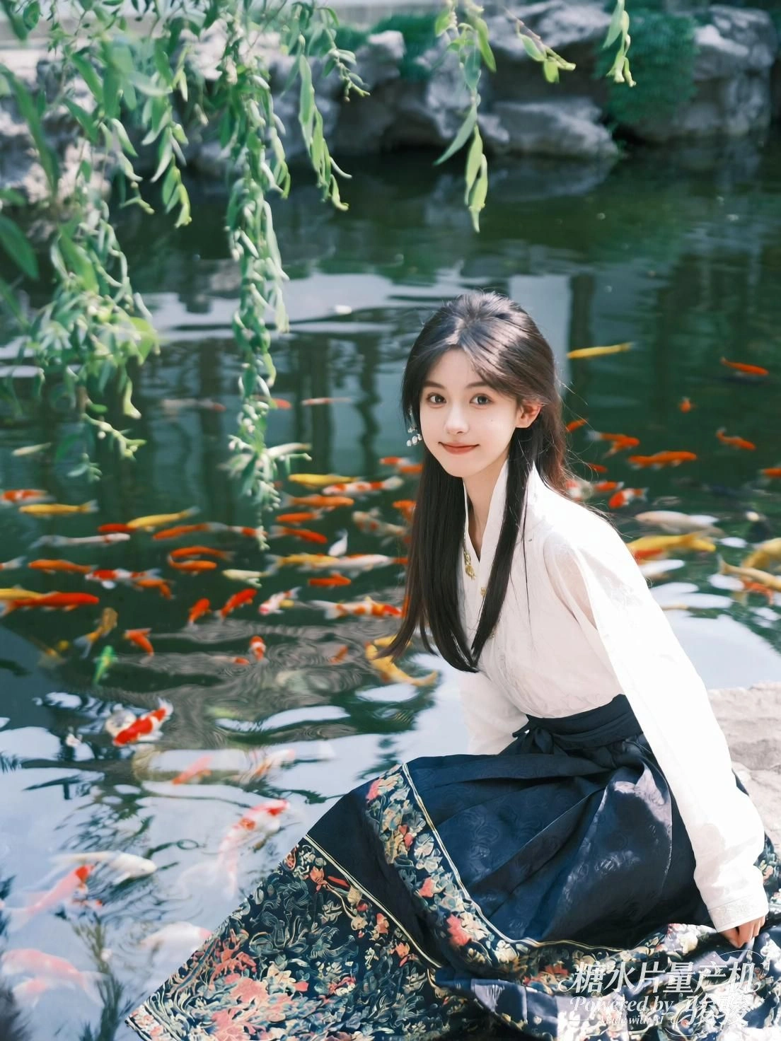 她咬下一口，烟火人间在舌尖绽放成星河