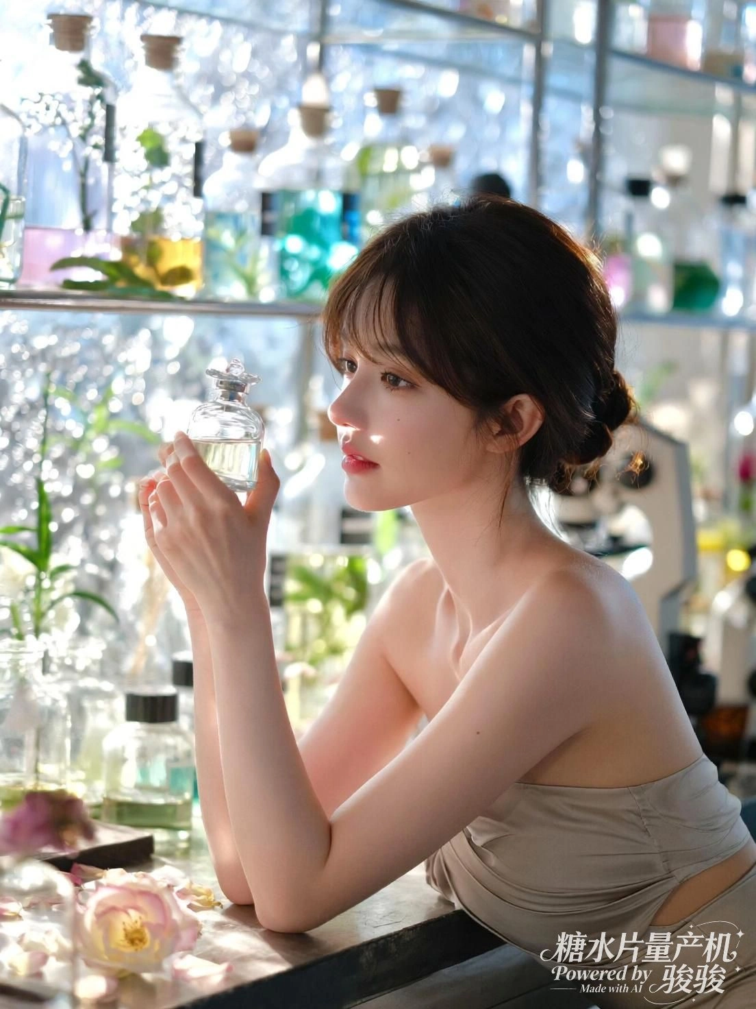 她咬下一口，烟火人间在舌尖绽放成星河