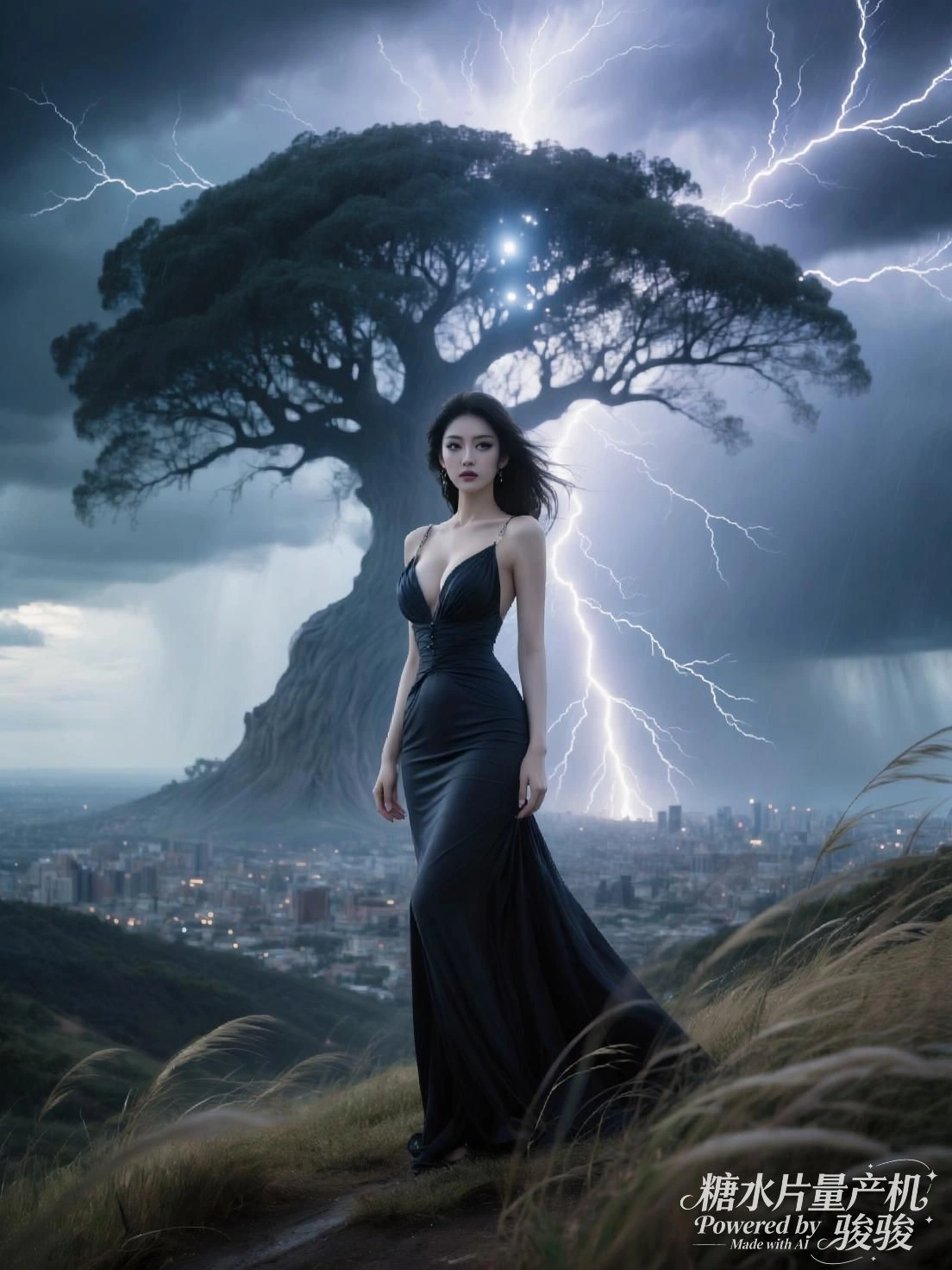 她咬下一口，烟火人间在舌尖绽放成星河