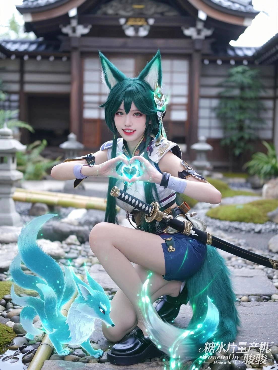 她咬下一口，烟火人间在舌尖绽放成星河