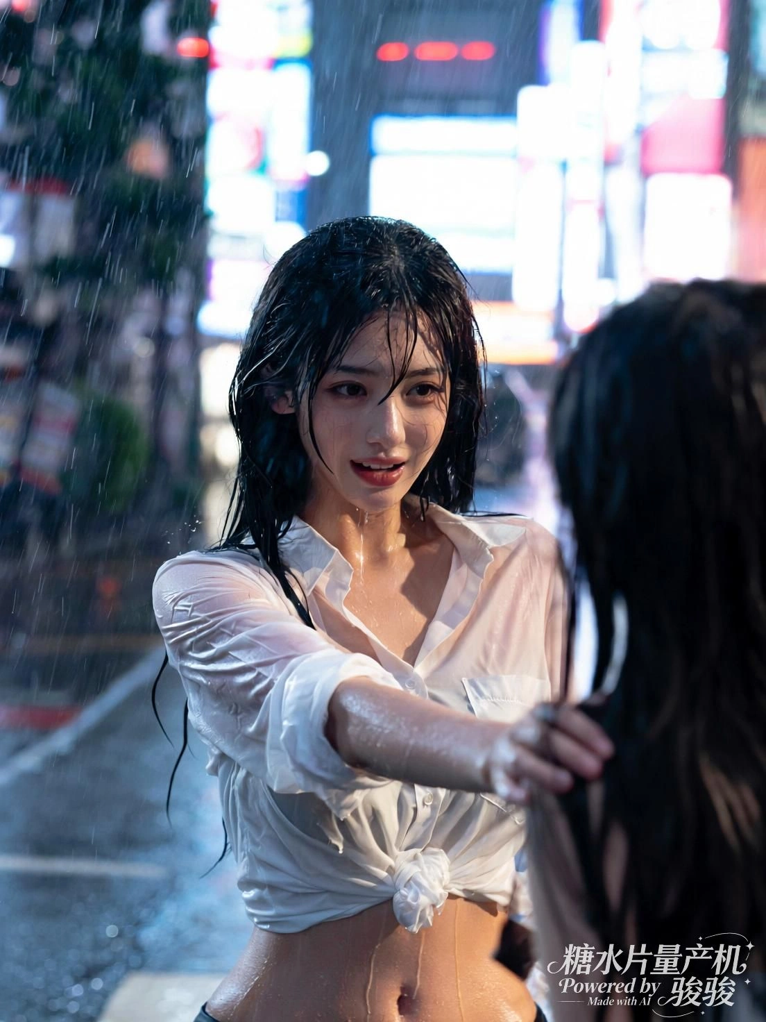 彩带旋舞，她以身姿点燃厅堂的寂静与光