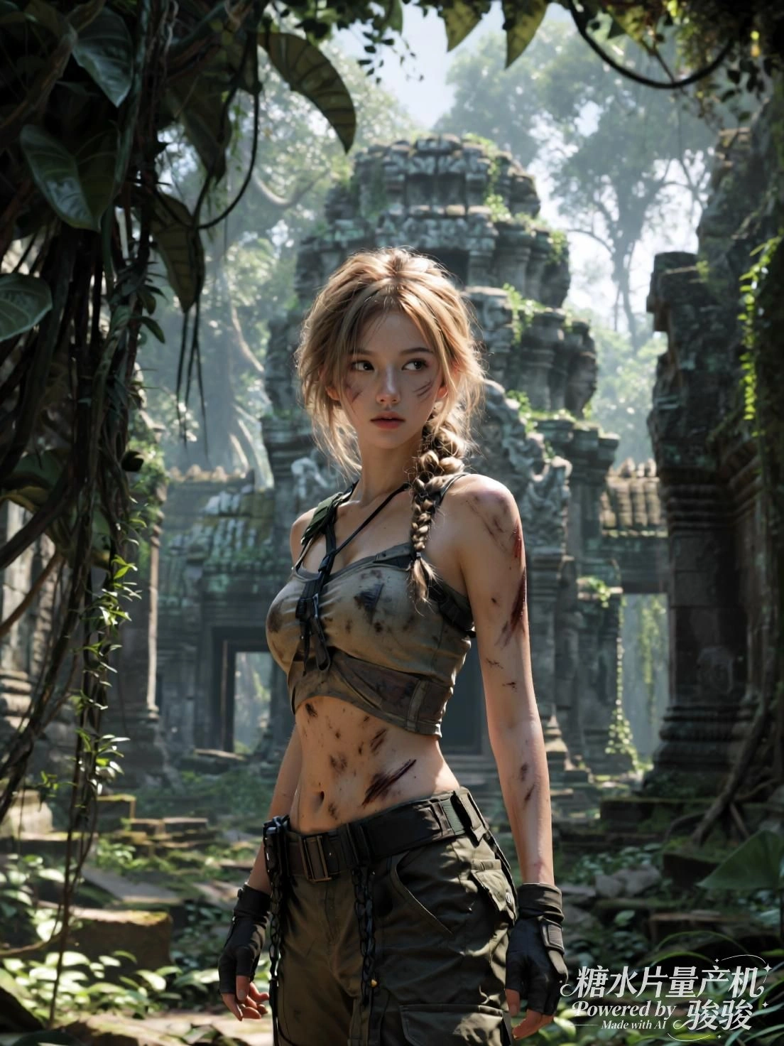 她们立于楼顶，夕阳熔金，琴弦未响已震颤青春的边界