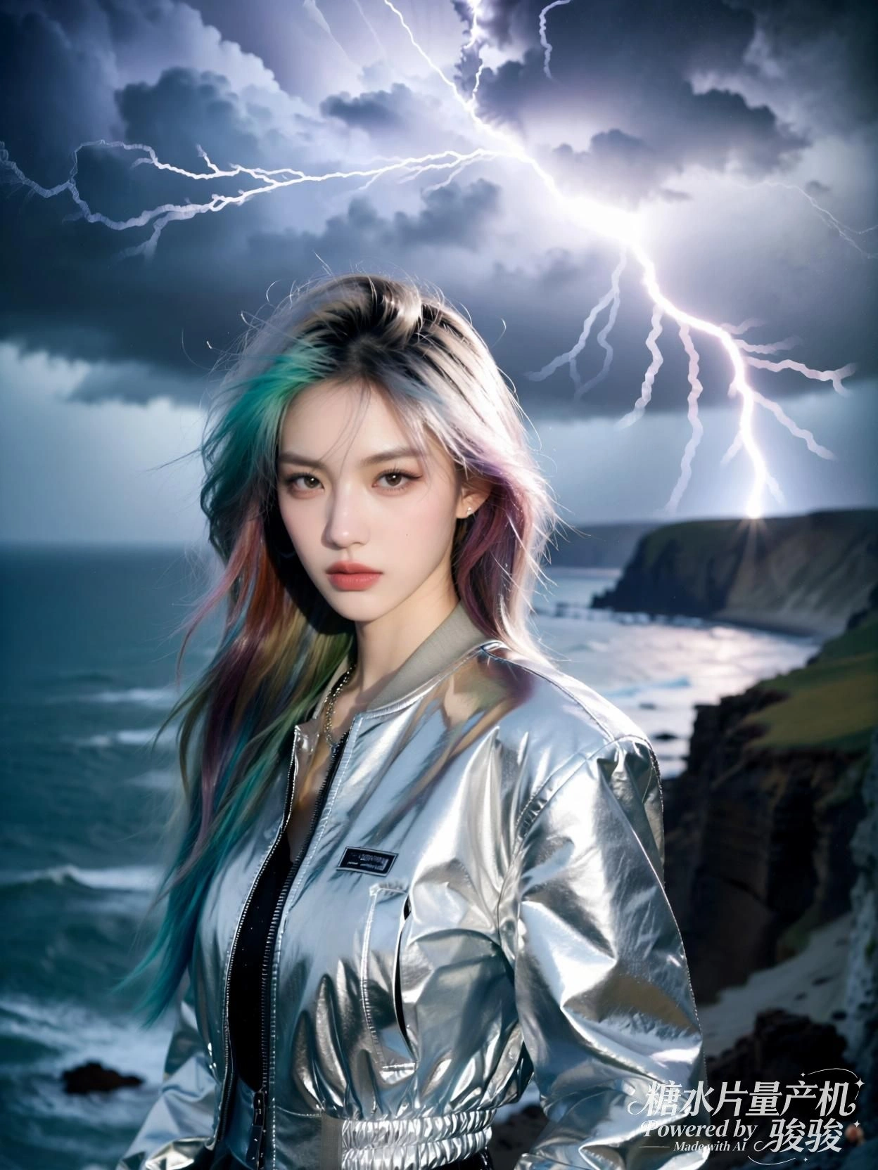 红瞳映光，珠饰垂落，一瞬之间，灵魂在华美中苏醒