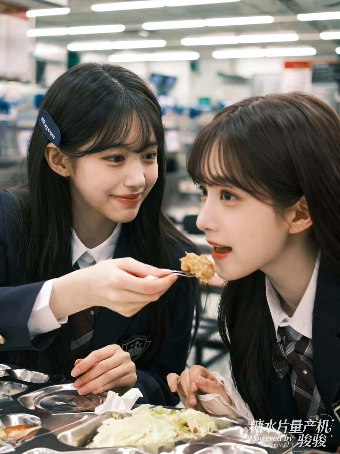 她坐于花墙之下，阳光轻抚裙摆，万物在静默中生长