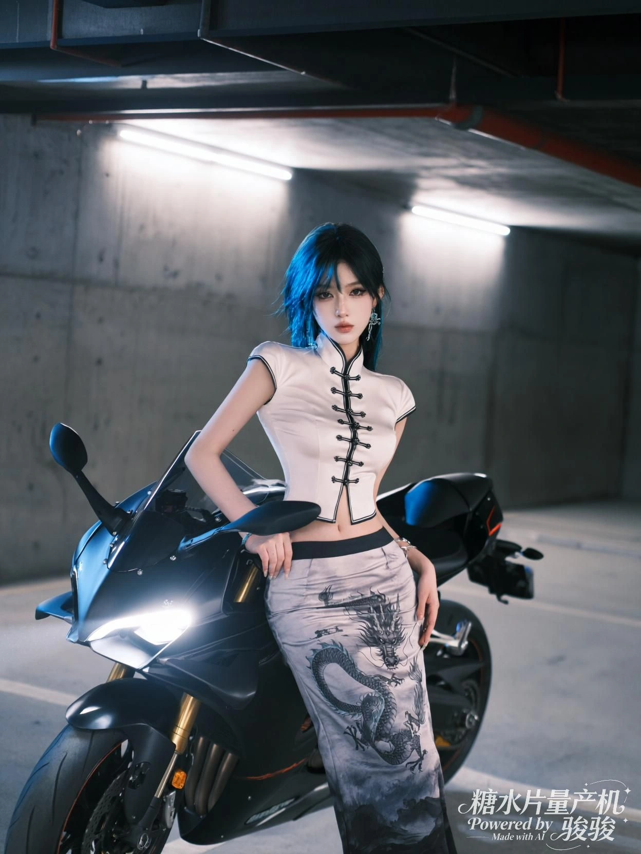 她手持电钻，花自机械中绽放，荒芜里生长出温柔